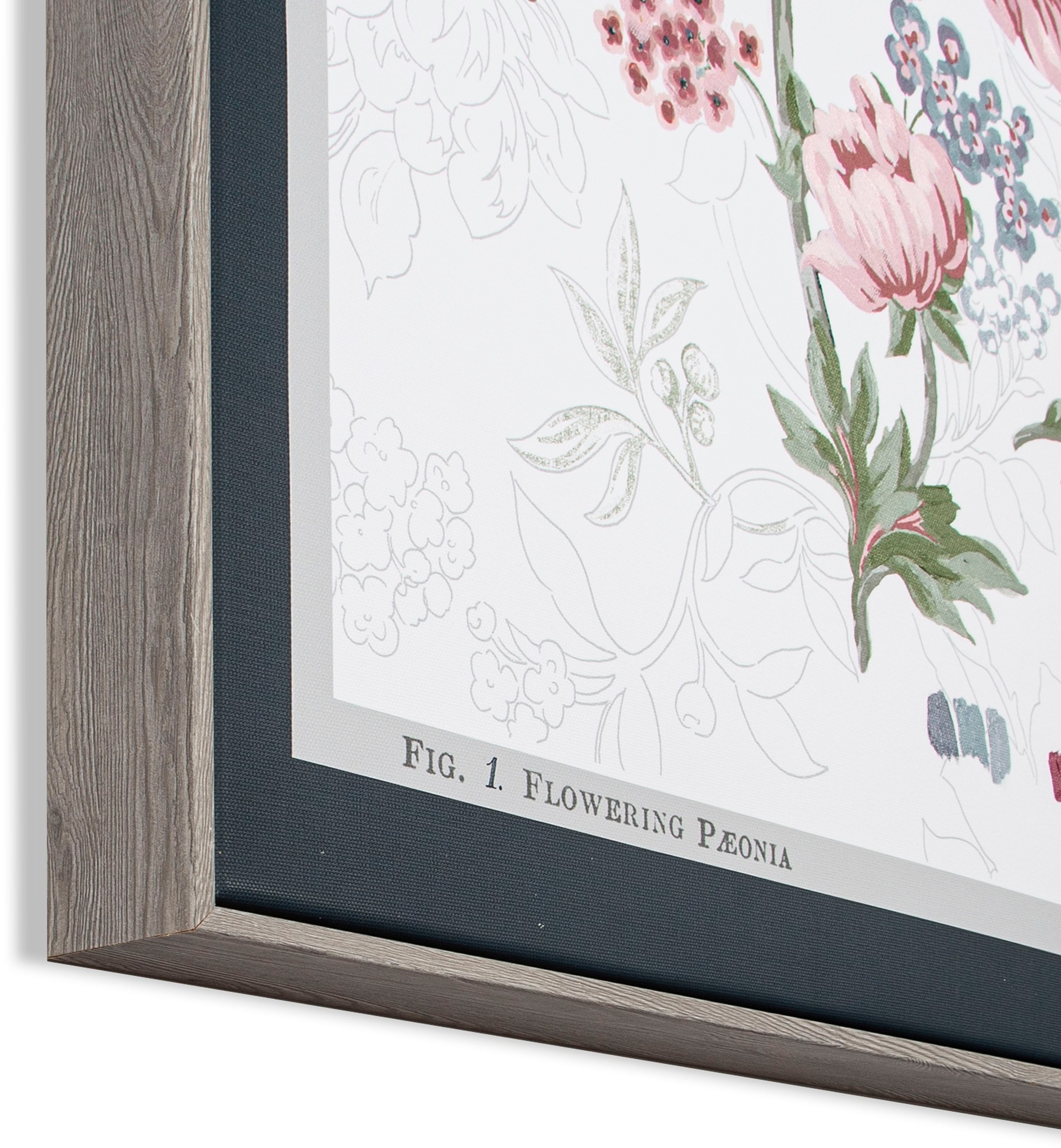 Thumbnail - LAURA ASHLEY Bild mit Rahmen "Floral", (1 St.), Bilder 60x60cm