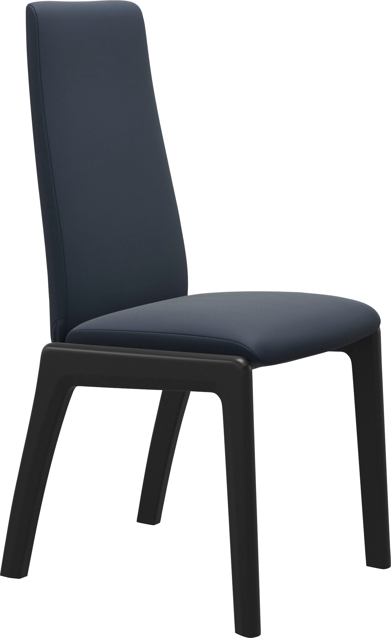Stressless® Polsterstuhl »Laurel«, Leder PALOMA, High Back, Größe M, mit abgerundeten Beinen in Schwarz