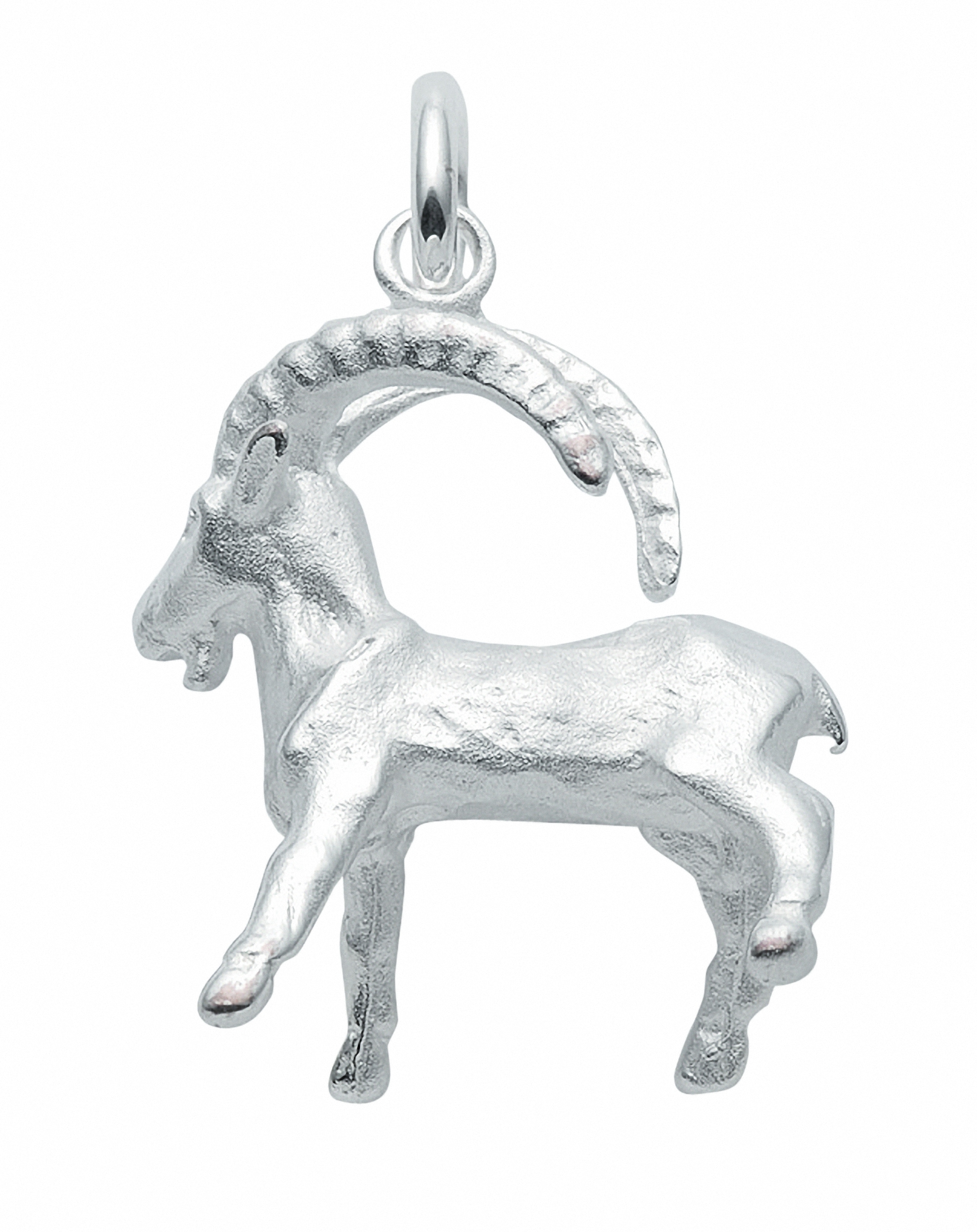 Adelia´s Kette mit Anhänger »925 Silber Sternzeichen Anhänger Steinbock«,  Schmuckset - Set mit Halskette bestellen | BAUR