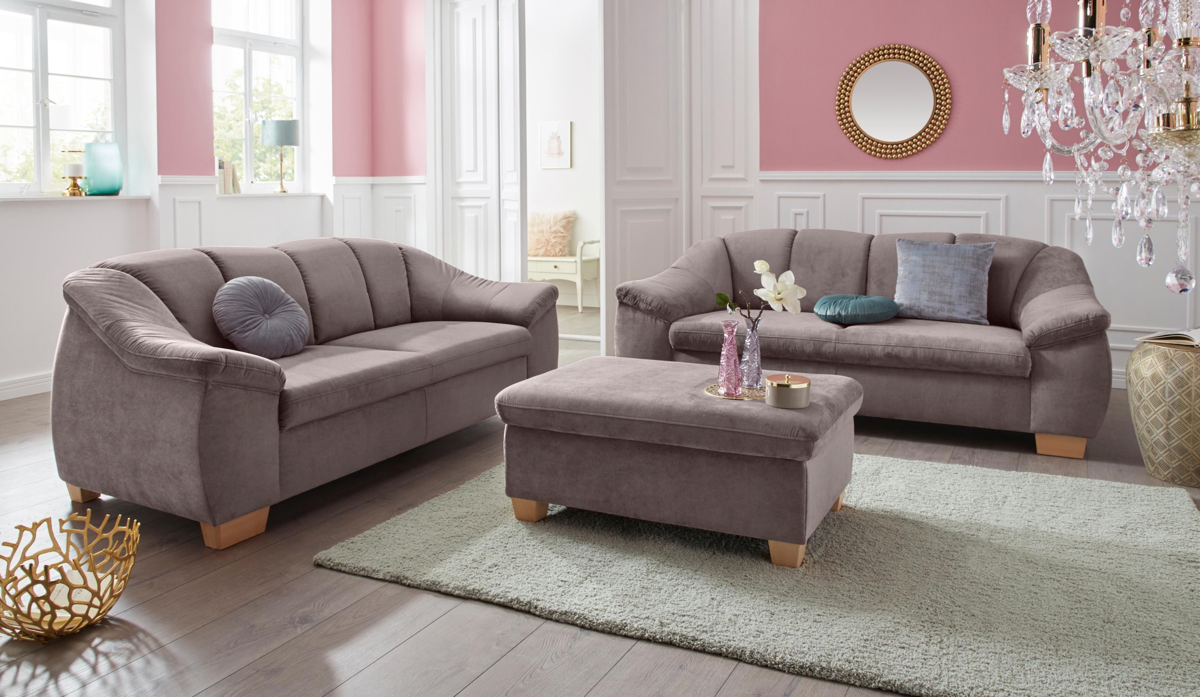 sit&more 2,5-Sitzer »Santo«, mit Federkern
