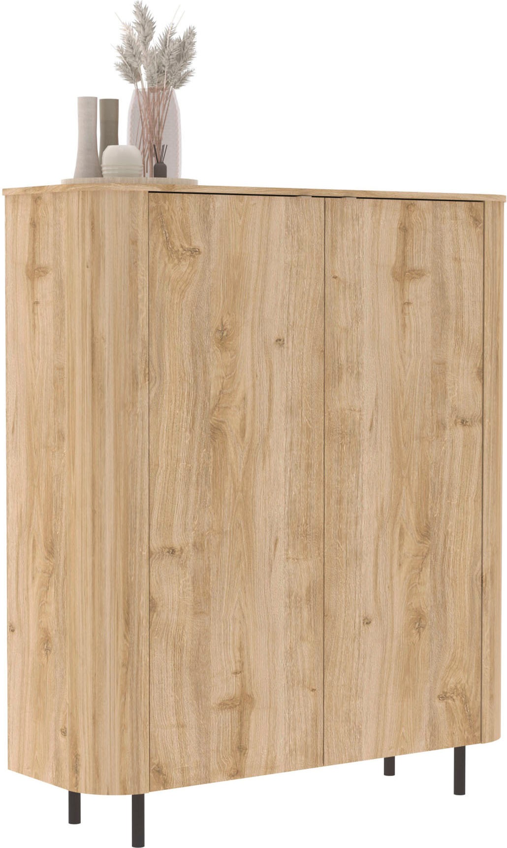 Home affaire Highboard "Murano, B/H 131/154 cm, 2 Türen, Stauraumschrank, H günstig online kaufen