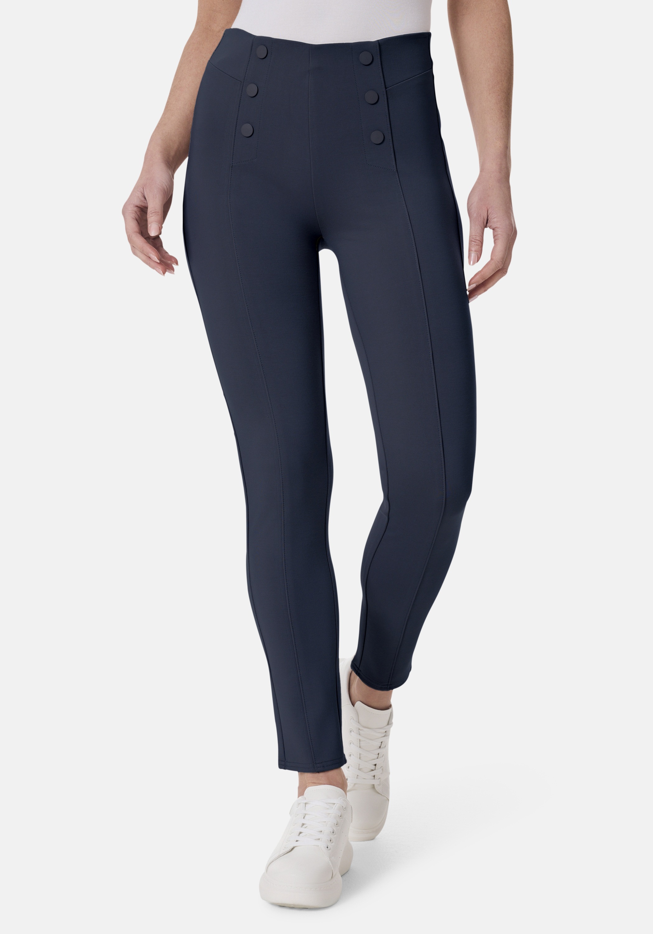 STOOKER WOMEN Leggings "Jerseyhose SIENNA" Damenhose Slim Fit Knitterfreie günstig online kaufen
