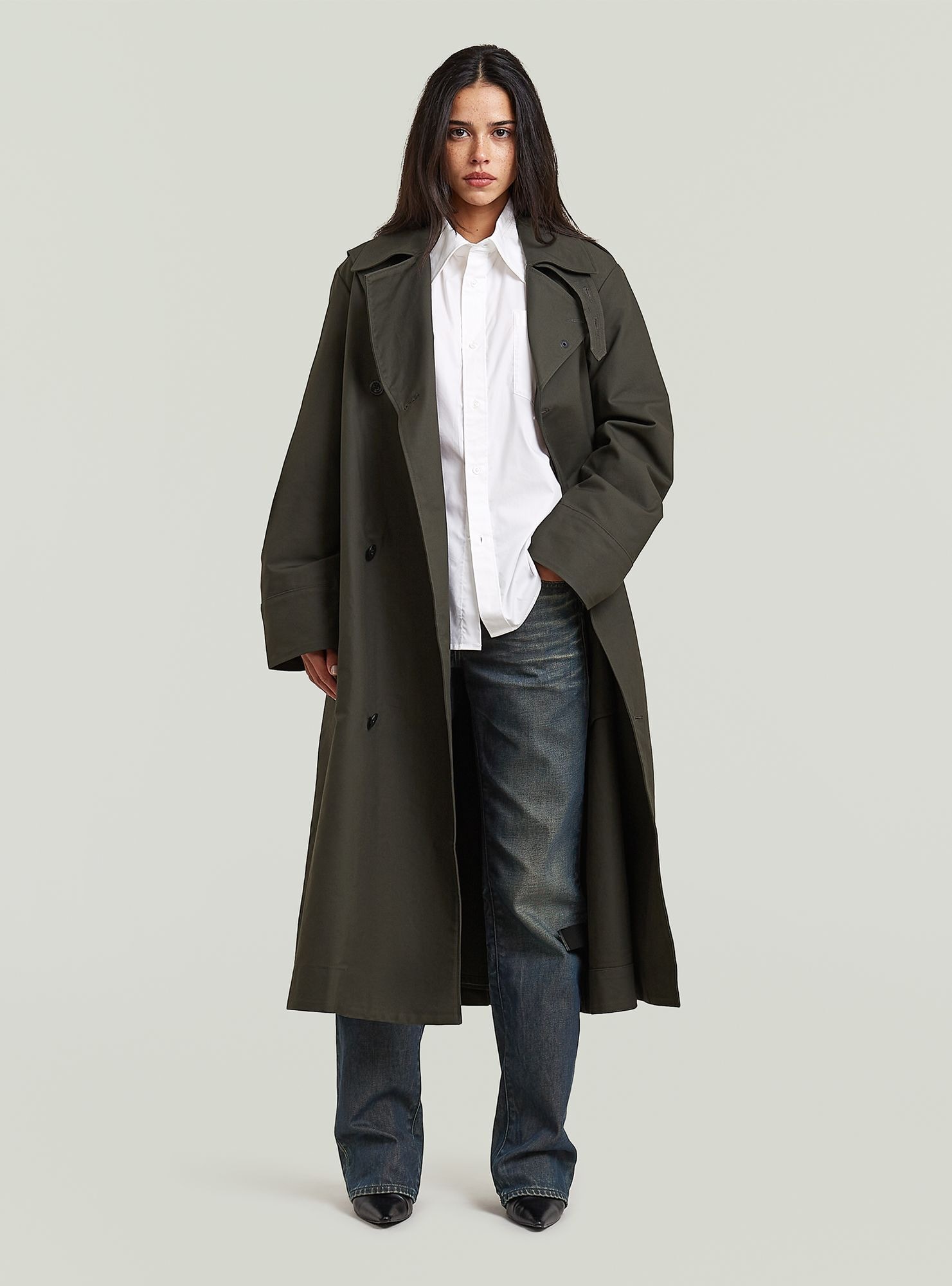 G-STAR Outdoorjacke »Langer Trenchcoat«