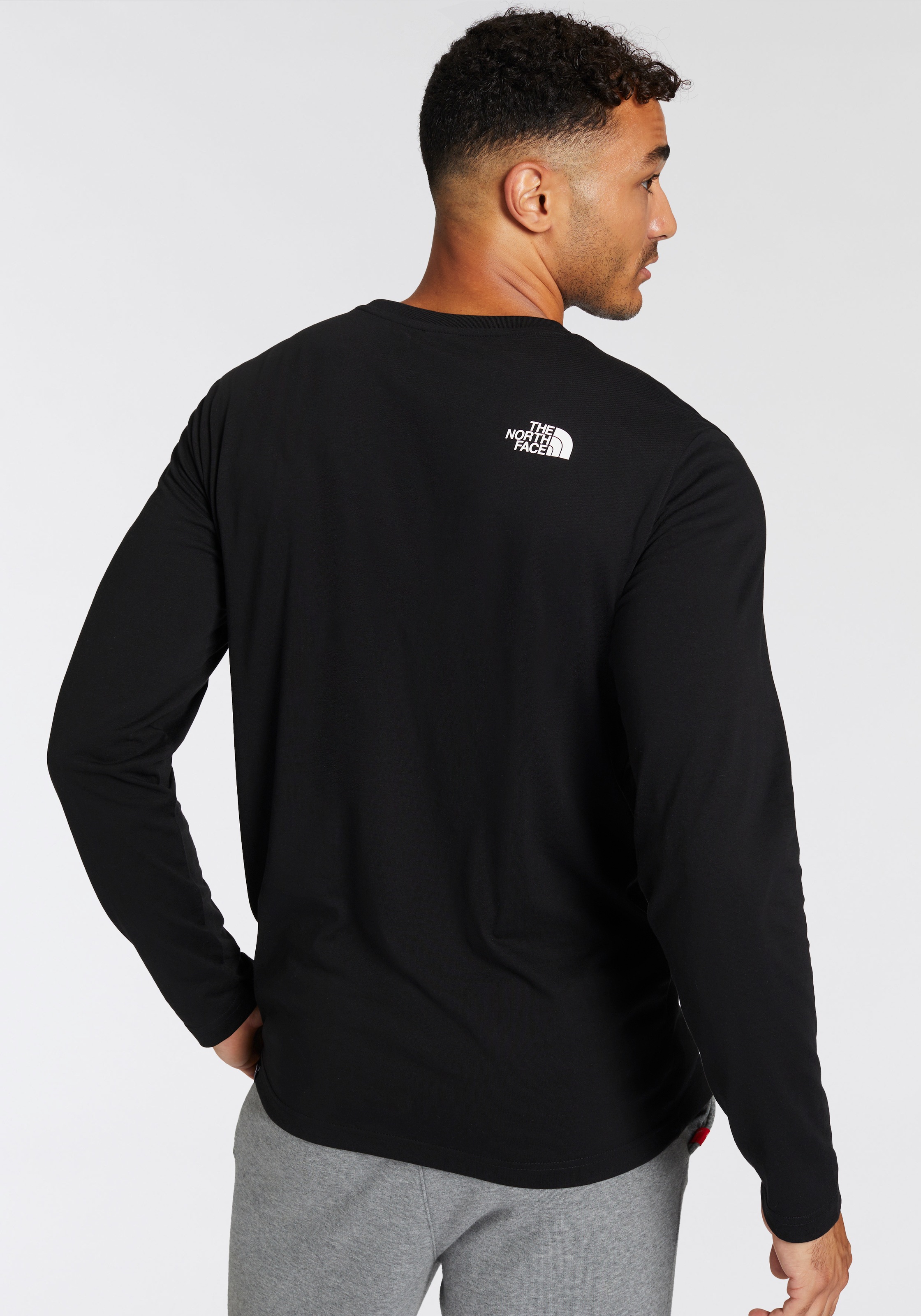 The North Face Langarmshirt "M L/S SIMPLE DOME TEE" sportlicher Stil, mit a günstig online kaufen