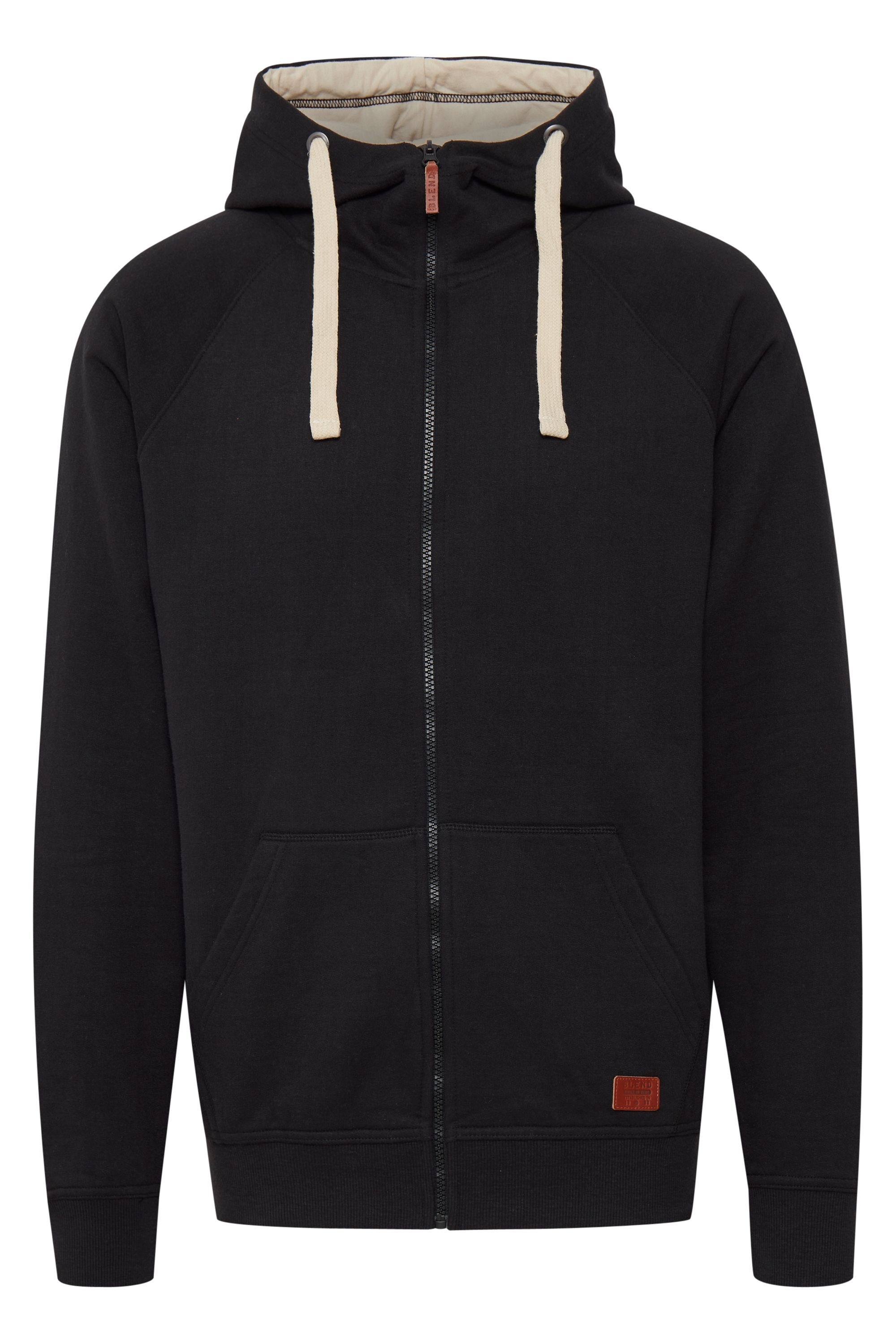 Blend Kapuzenpullover "BHSpeedy", Stilvolle Kapuzensweatjacke mit hochabsch günstig online kaufen