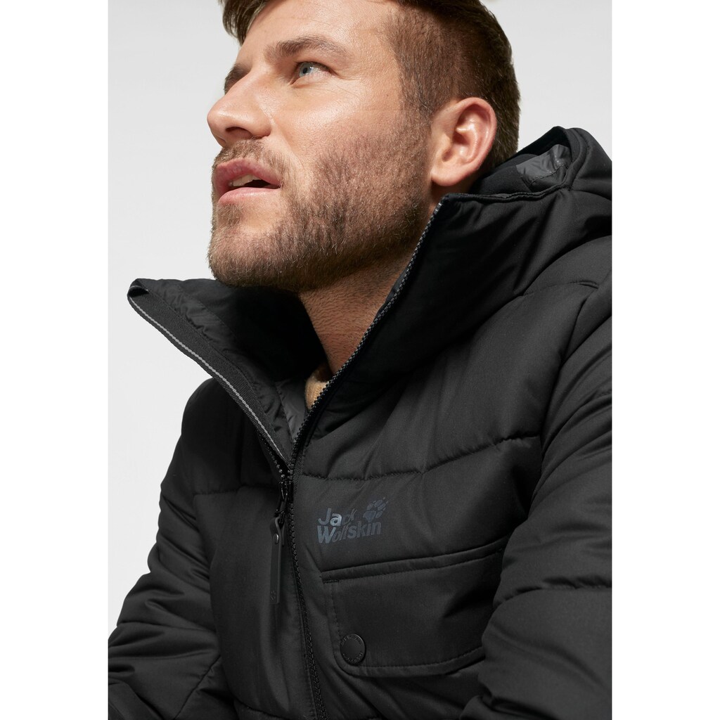 Jack Wolfskin Steppjacke »KYOTO«, mit Kapuze