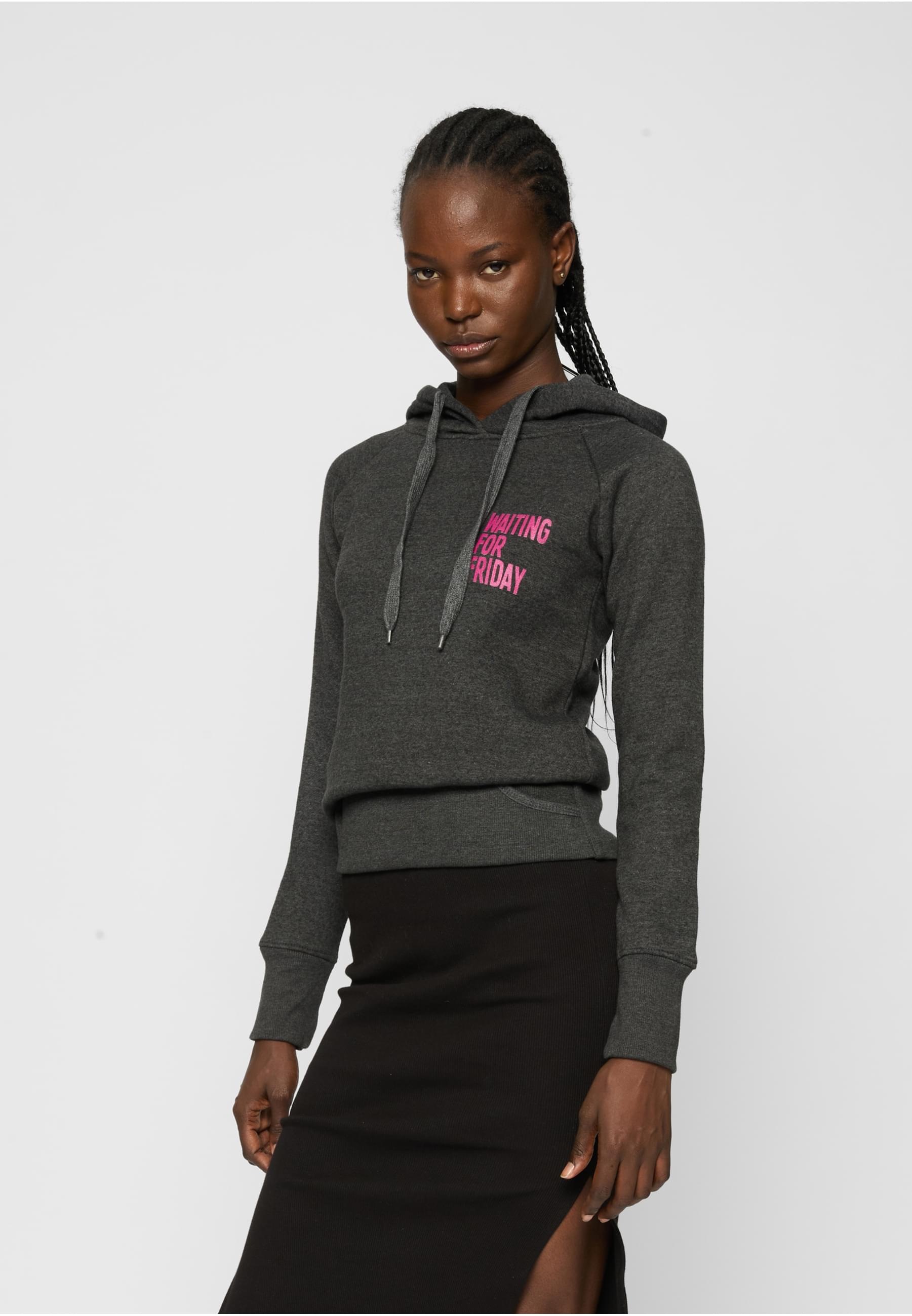 MisterTee Kapuzenpullover »MisterTee Damen Ladies Waiting For Friday Hoody«, (1 tlg.)