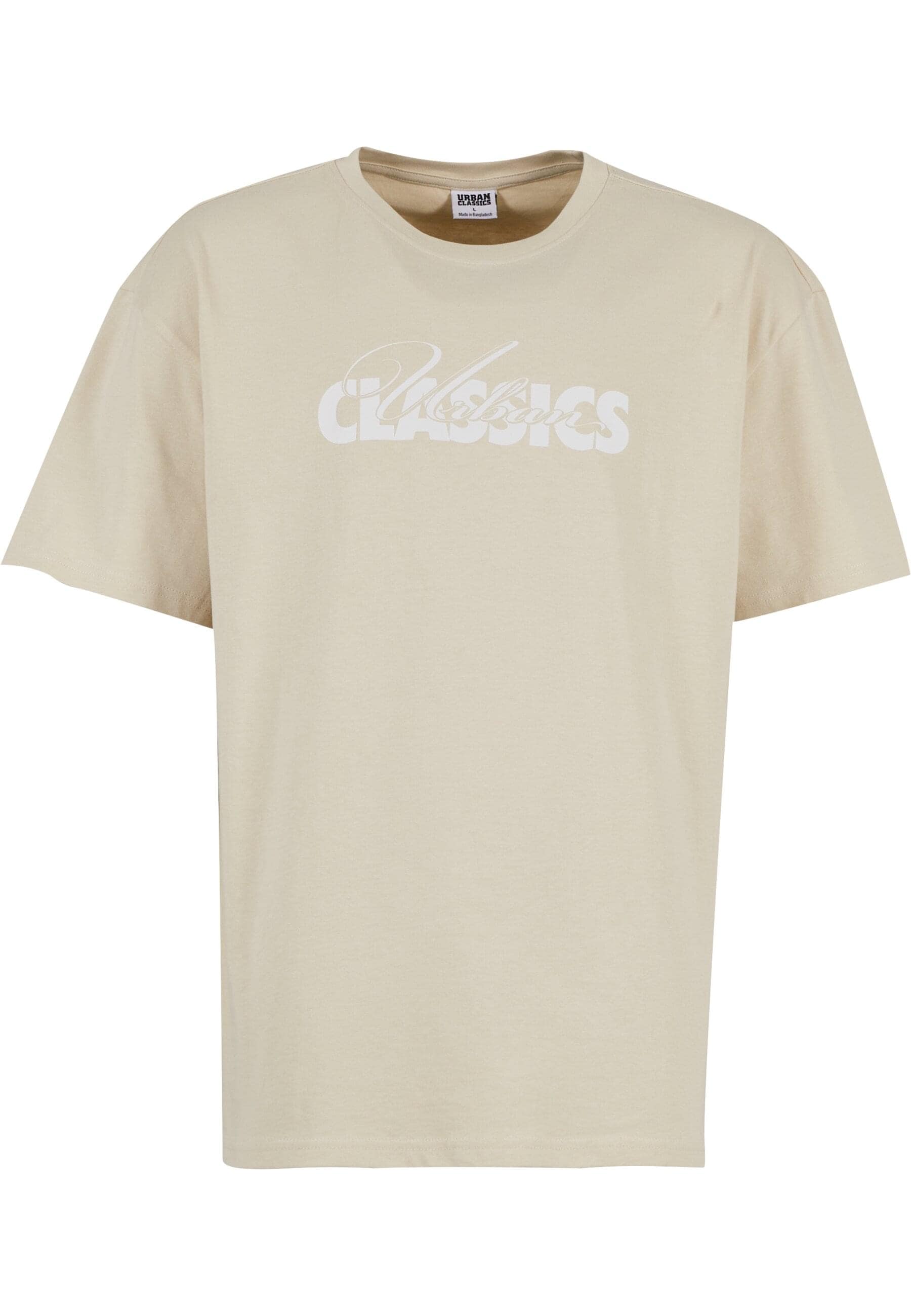 URBAN CLASSICS T-Shirt "Urban Classics UC Cursive Bold Logo Heavy Oversized günstig online kaufen