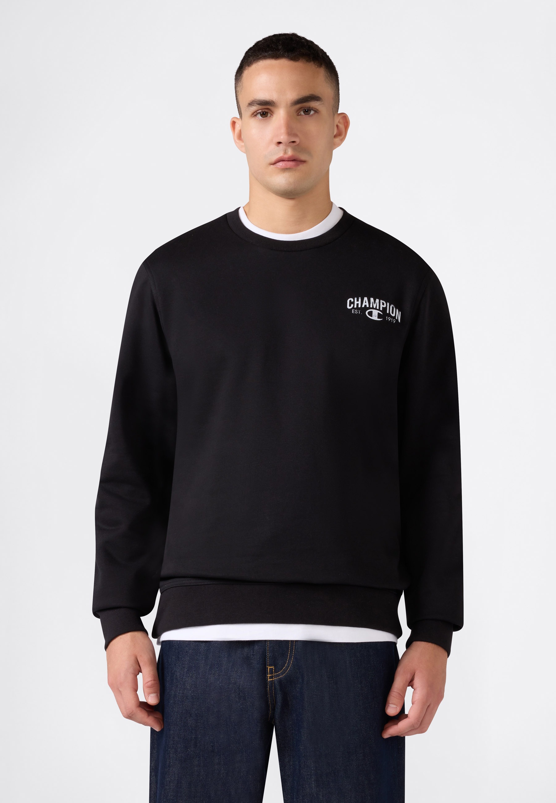 Champion Sweatshirt "SPORTWEAR CREWNECK Standard Fit", mit sportlicher Ausstrahlung, für Sportmode und Freizeit, Standard Fit