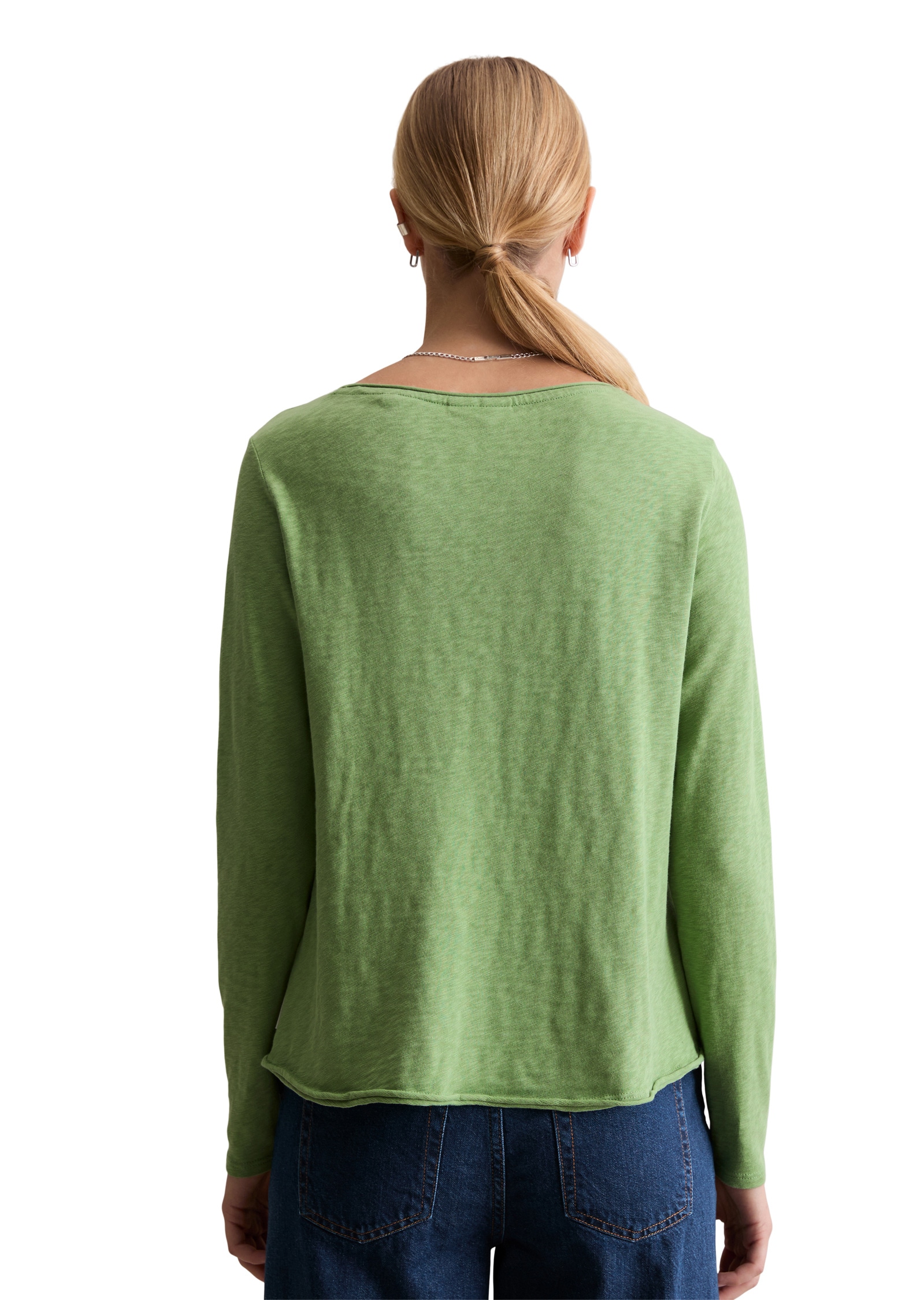 Marc O'Polo DENIM Langarmshirt »aus Organic Cotton«