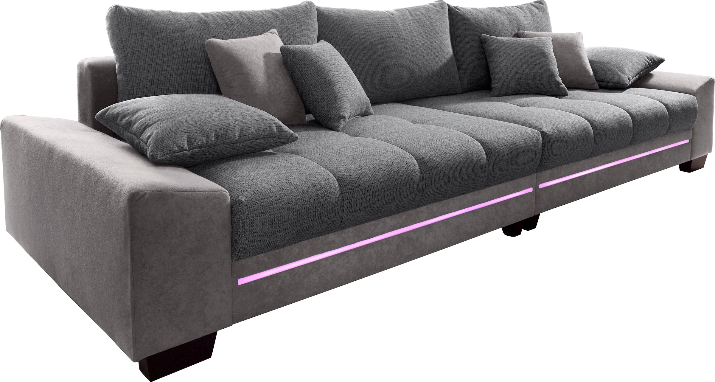 Big-Sofa »Nikita«, wahlweise mit Kaltschaum (140kg Belastung/Sitz) und Bluetooth-Sound