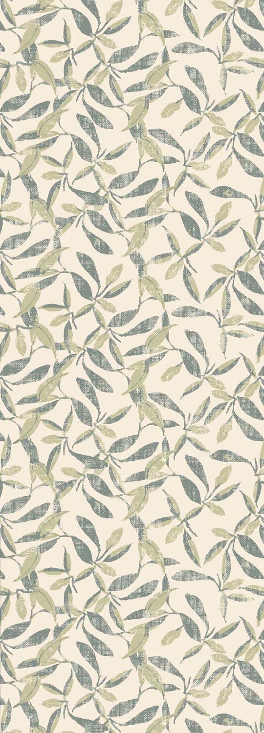 queence Vinyltapete »Blätter - Grüntöne«, botanisch, Selbstklebende Tapete  90x250cm mit herbstlichem Motiv per Rechnung | BAUR