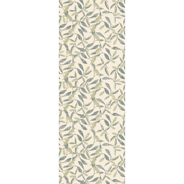 queence Vinyltapete »Blätter - Grüntöne«, botanisch, Selbstklebende Tapete  90x250cm mit herbstlichem Motiv per Rechnung | BAUR