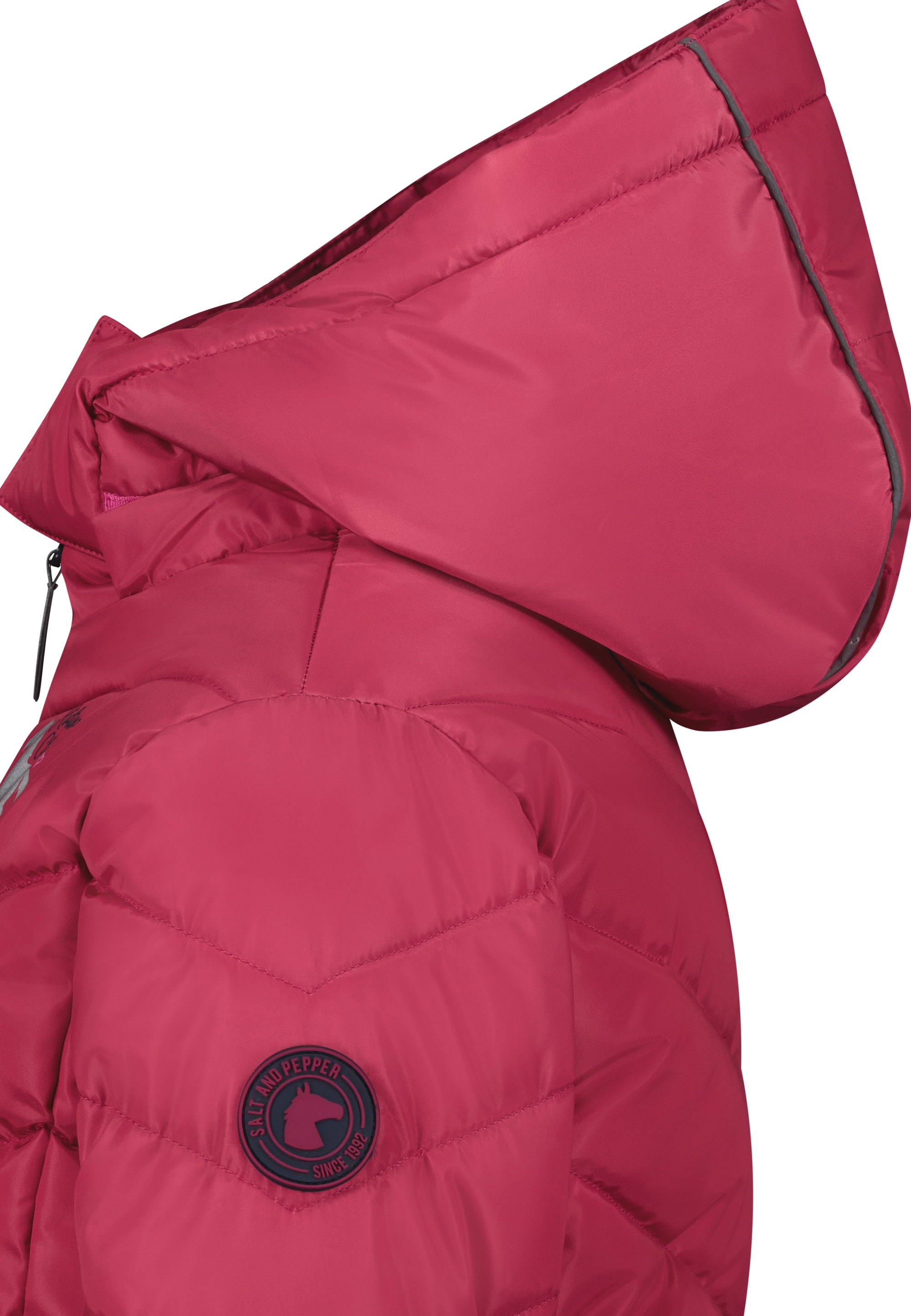SALT AND PEPPER Steppjacke »Outdoor«, mit kleinem Pferdeprint