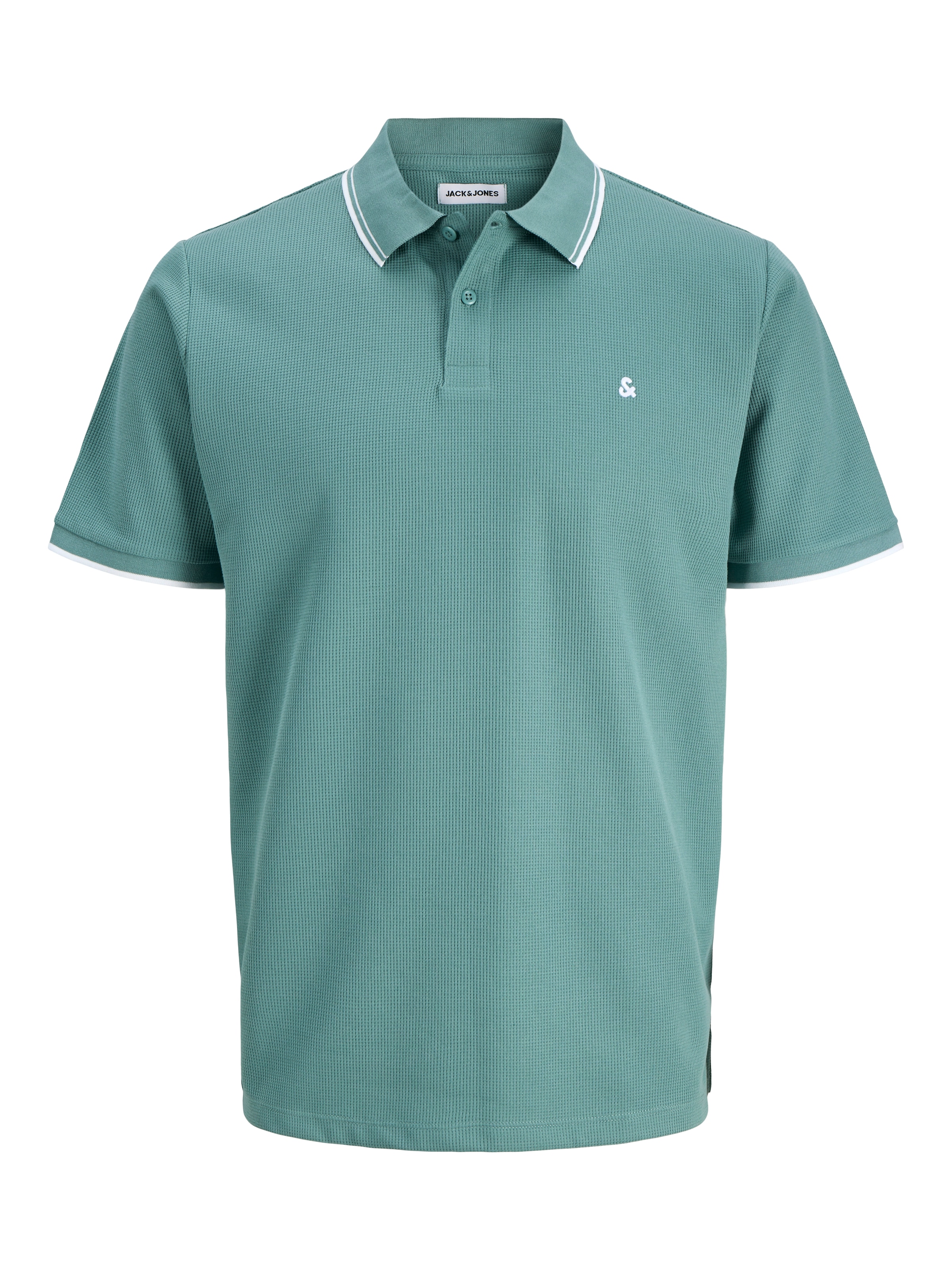 Jack & Jones Jjeaustin Polo Shirt Mineral Blue Size S 6