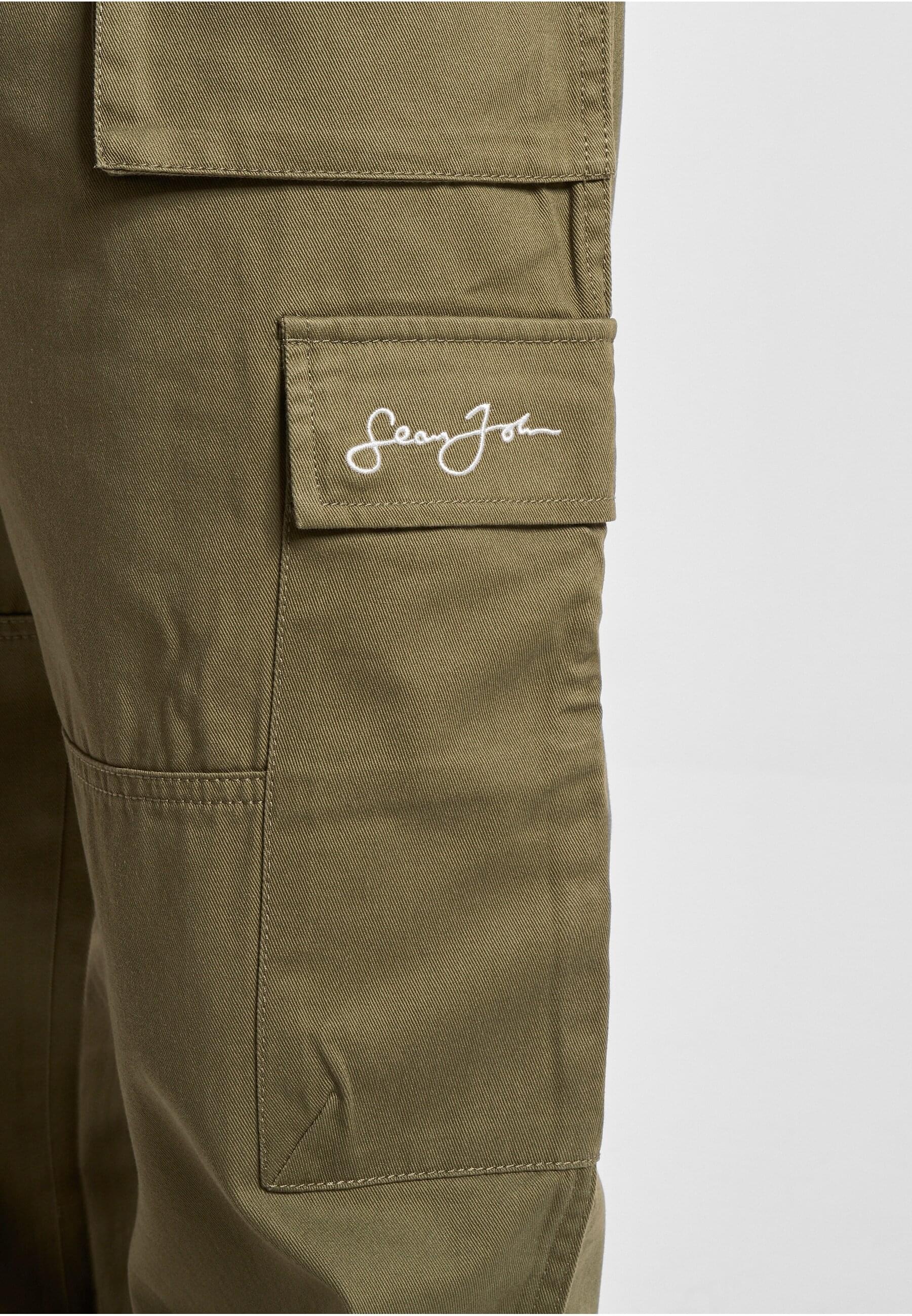 Sean John Cargohose »Sean John Herren JM233-012-1 SJ Script Logo Front Zip Cargopants«, (1 tlg.)