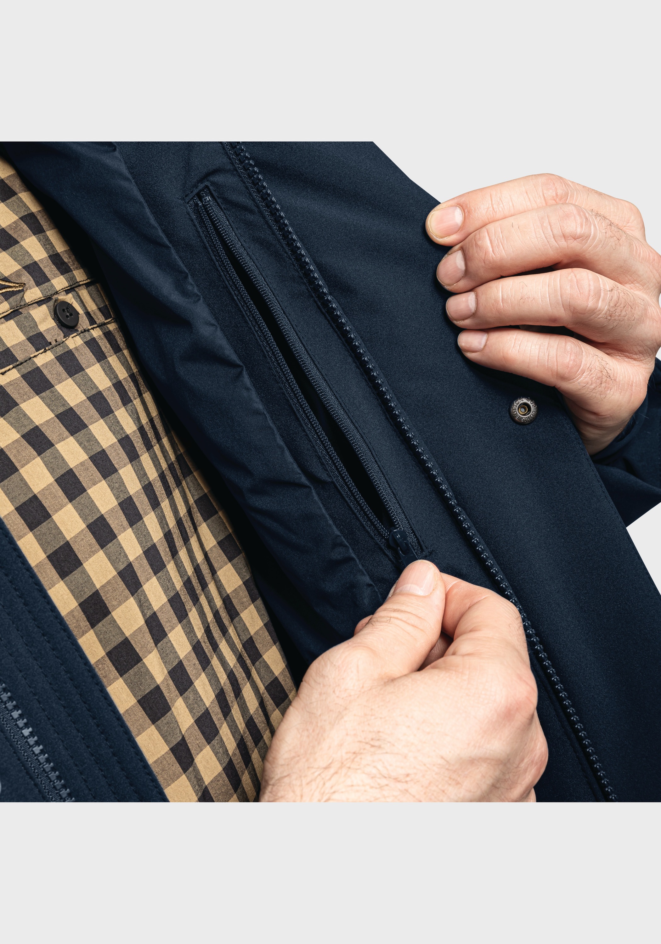 Schöffel Outdoorjacke »Ins. Jacket Eastcliff M«, mit Kapuze