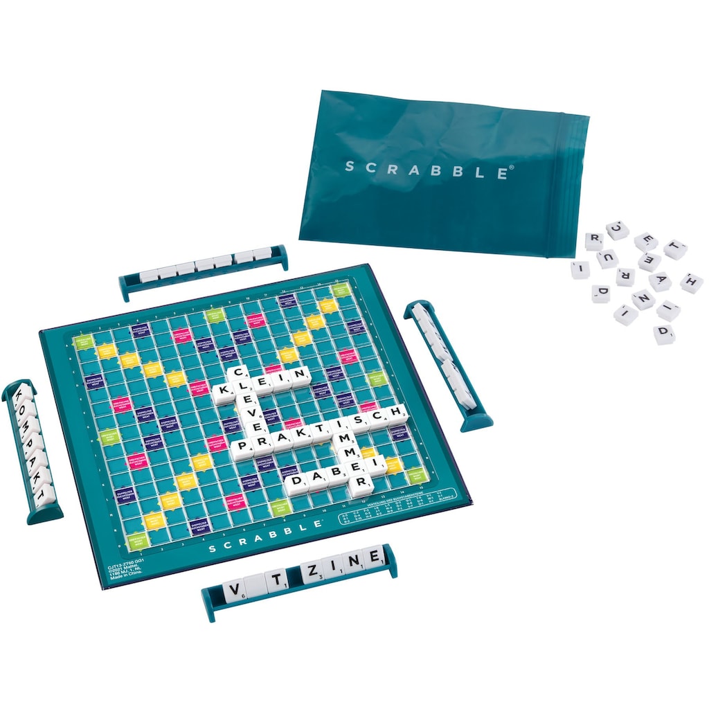 Mattel games Spiel »Scrabble Kompakt«