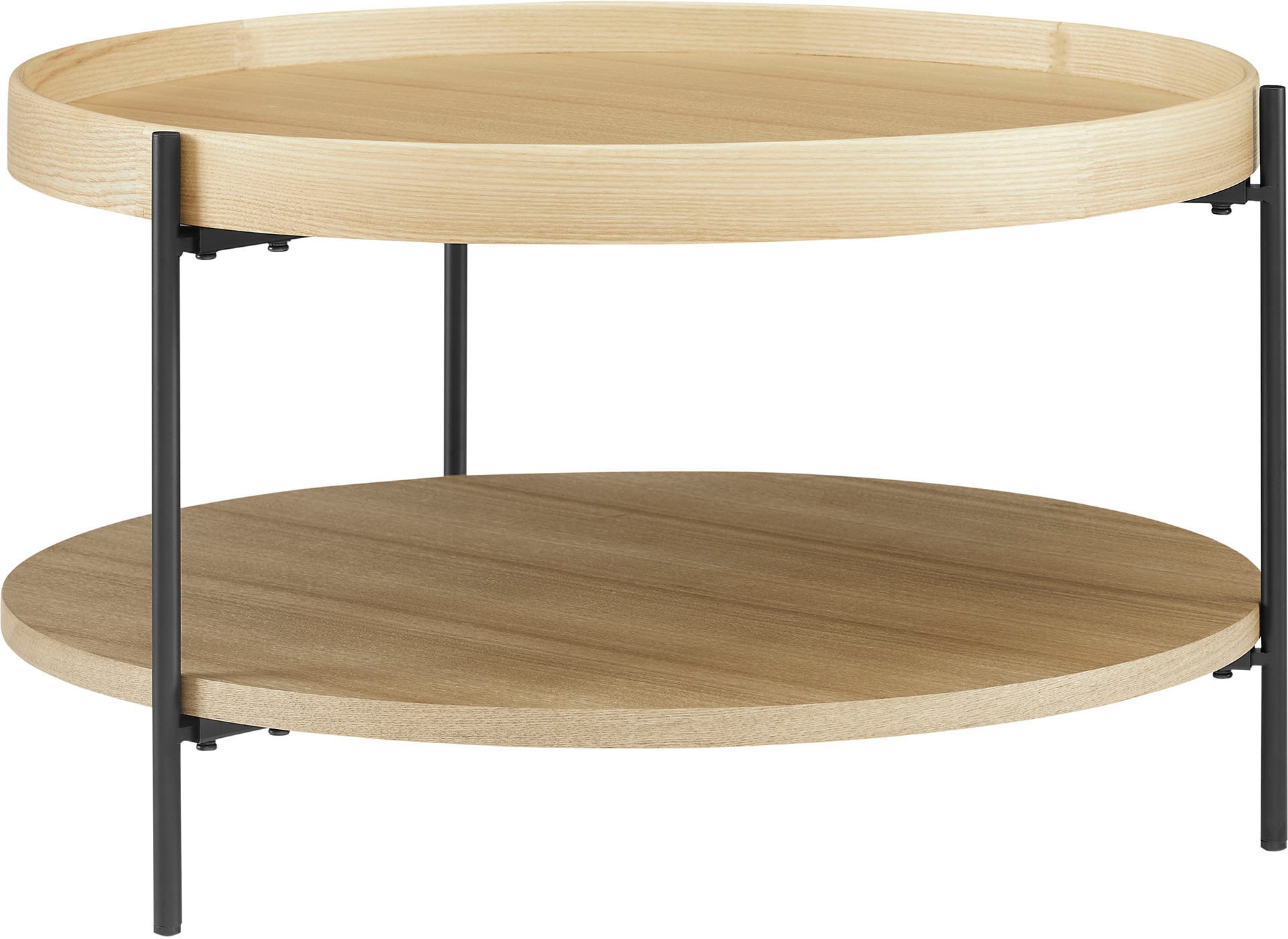 SalesFever Couchtisch, (Set, 2 St.), mit je 2 Ablageflächen