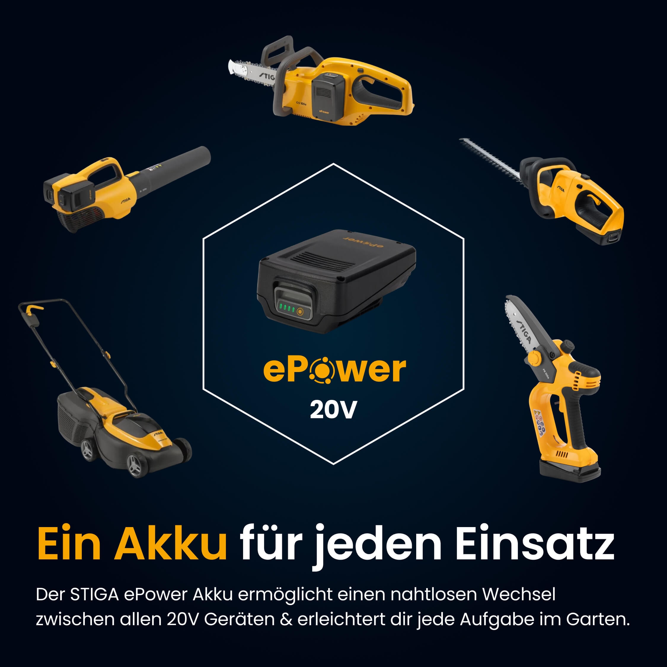 STIGA GARDEN Akku-Rasentrimmer »GT 300e« 2-in-1 Schnittsystem, inkl. 2x 2 Ah Akku und Ladegerät