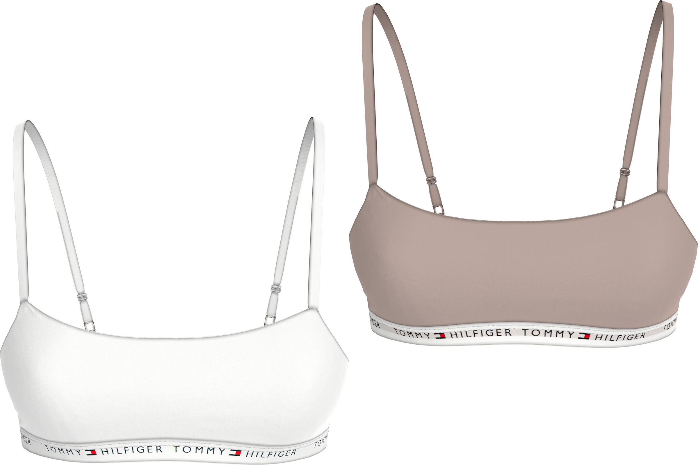 Bralette-BH »2 PACK BRALETTE«, mit Logoschriftzug