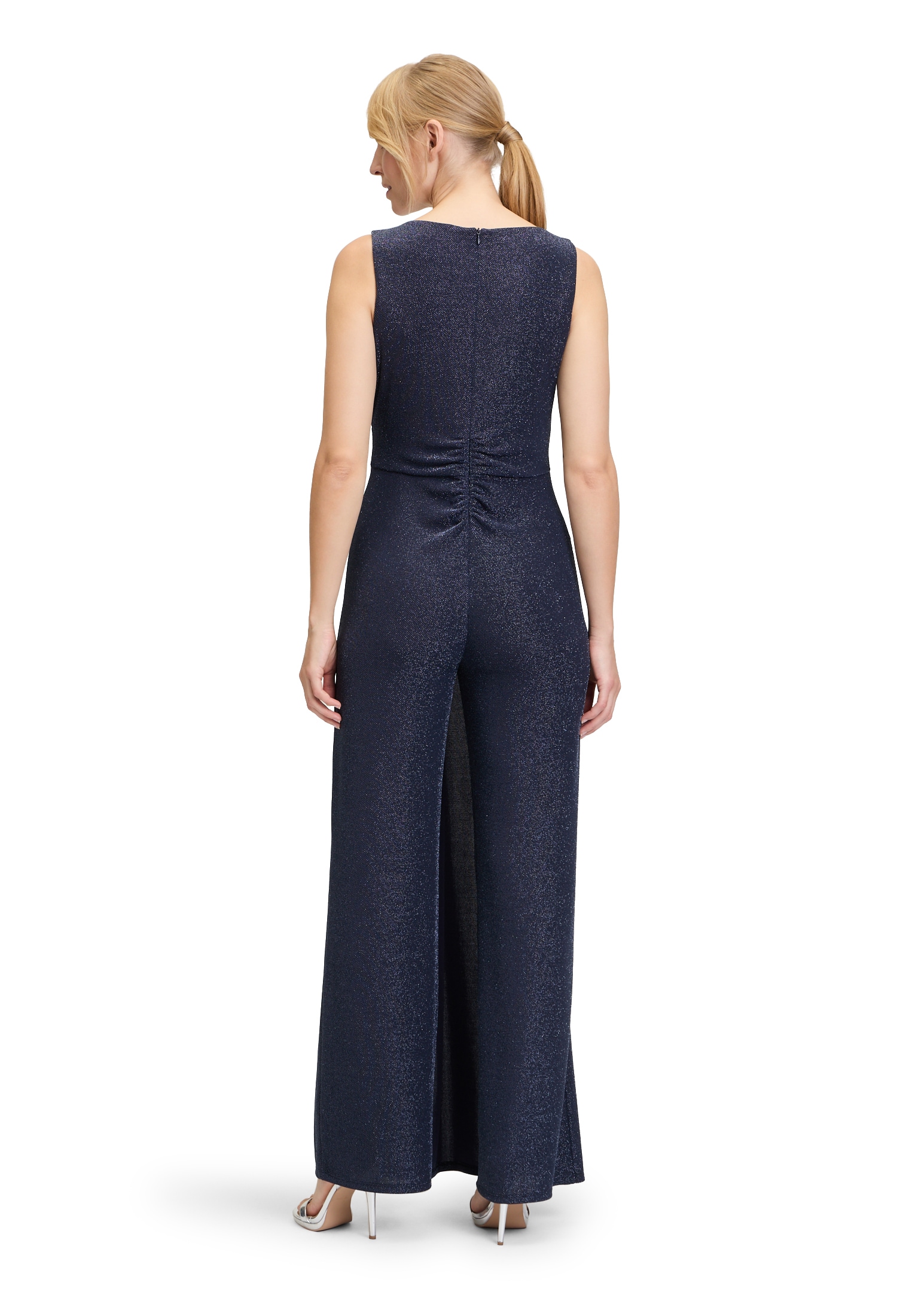 Vera Mont Overall »Vera Mont Jumpsuit im Glitzer-Look«, (1 tlg.), Nahtführung