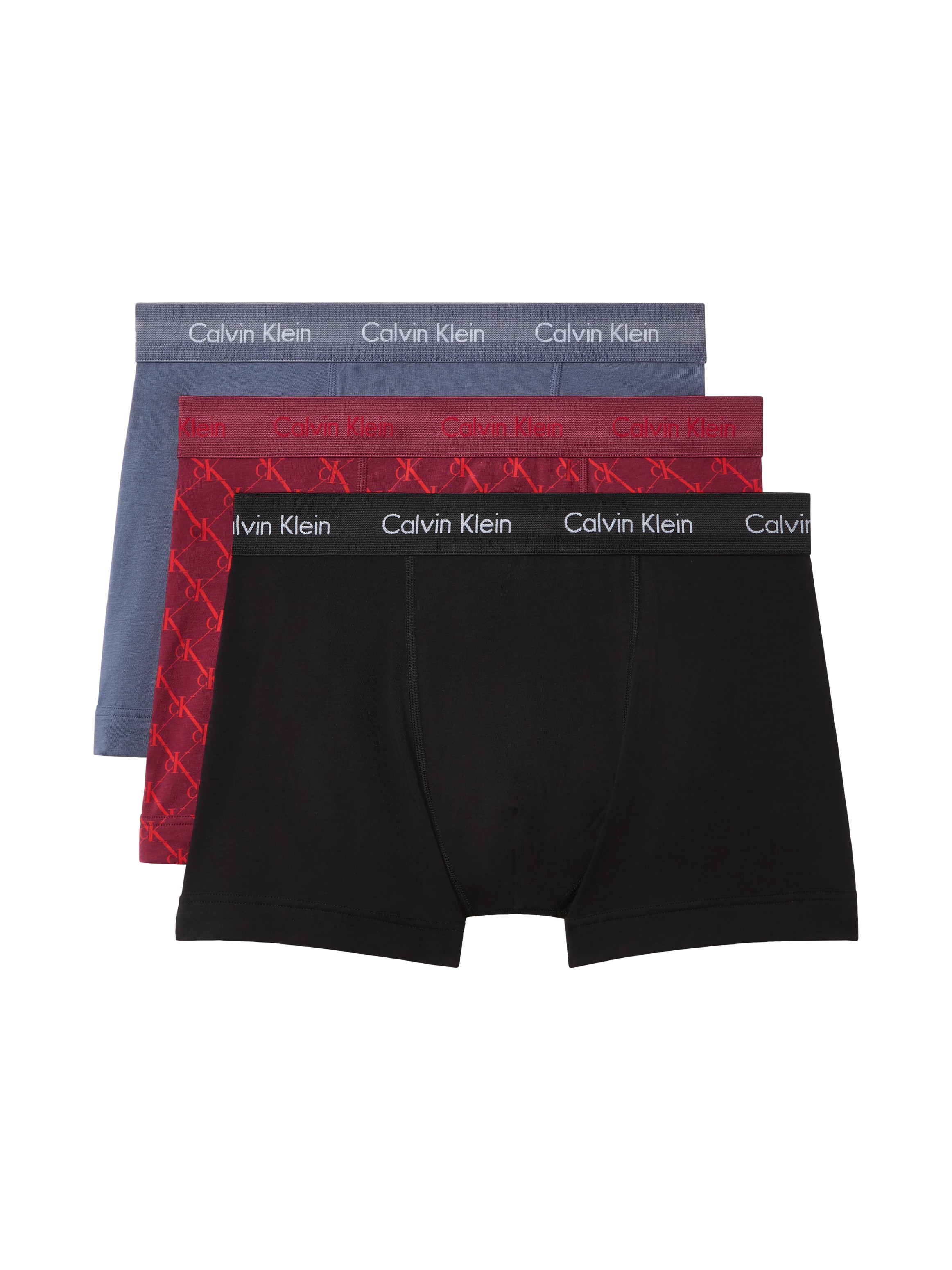 Calvin Klein Underwear Trunk »Trunk 3pk« Packung, 3er-Pack,  Regular fit mit elastischem Bund