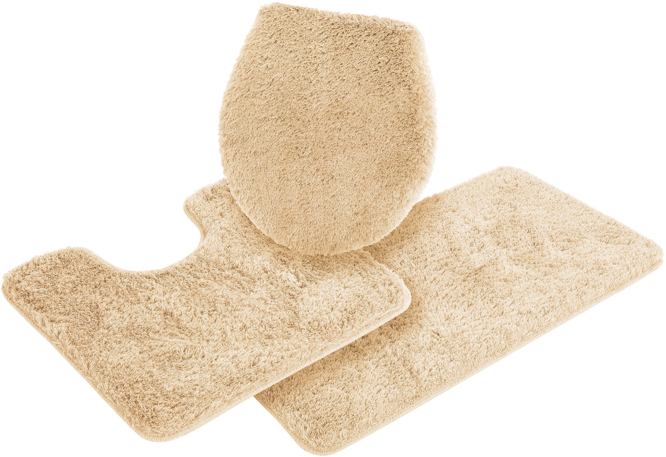 Bruno Banani Badematte "Lana, Badvorleger, Badezimmer Teppich" Höhe 25 mm r günstig online kaufen