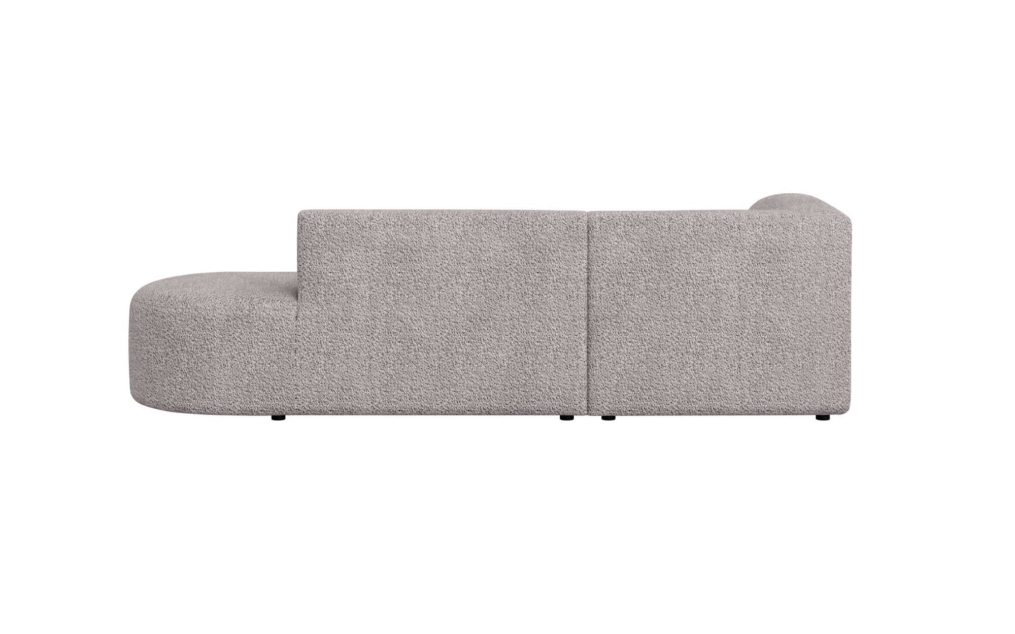 andas Ecksofa »Ecksofa Tvinne mit Ottomane links oder rechts bestellbar«, L-Form, mit Wellenunterfederung, BxTxH 260x170x73 cm