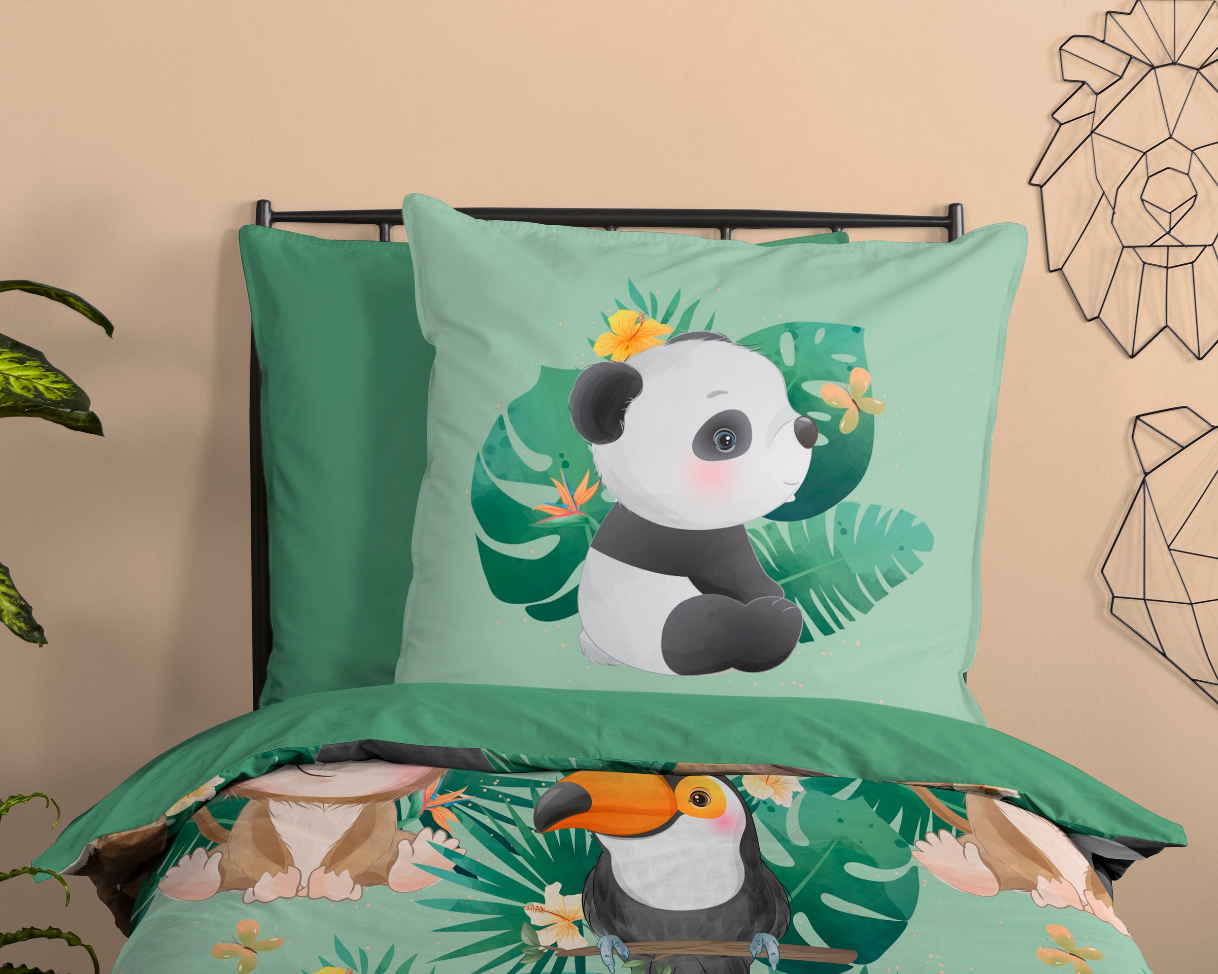 good morning Kinderbettwäsche "Momo" 2 Stk. tlg. Mikrofaser, 135x200, Pfleg günstig online kaufen