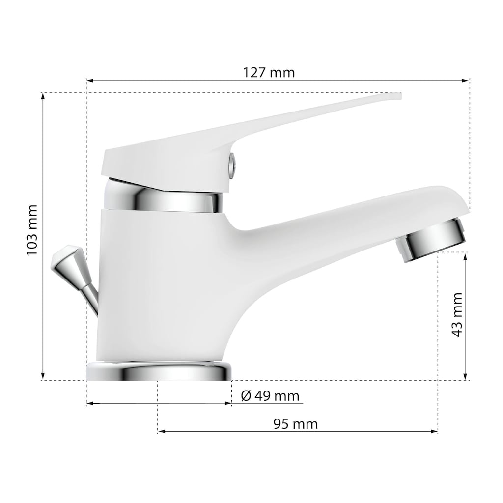 Eisl Badarmatur »3-teilige Serie SPEED«, (Set)