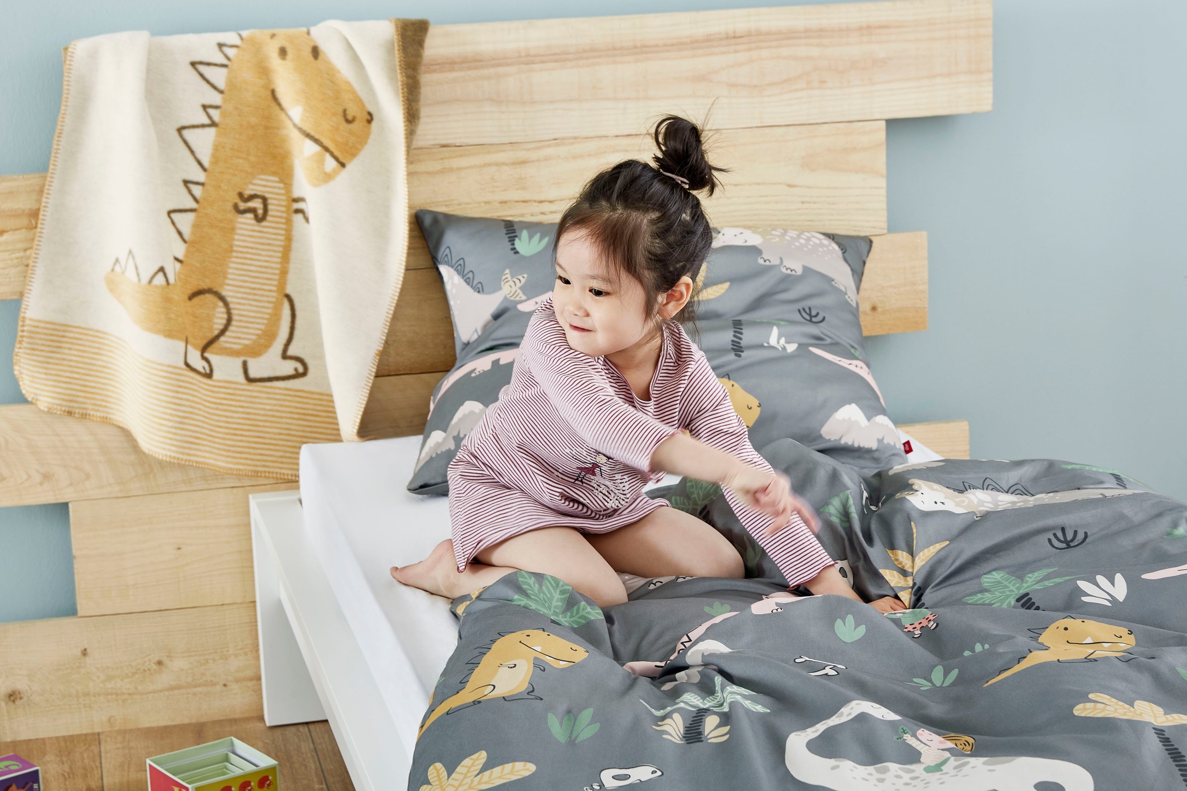 s.Oliver Kinderbettwäsche "Satinbettwäsche s.Oliver Junior" 2 Stk. in versc günstig online kaufen