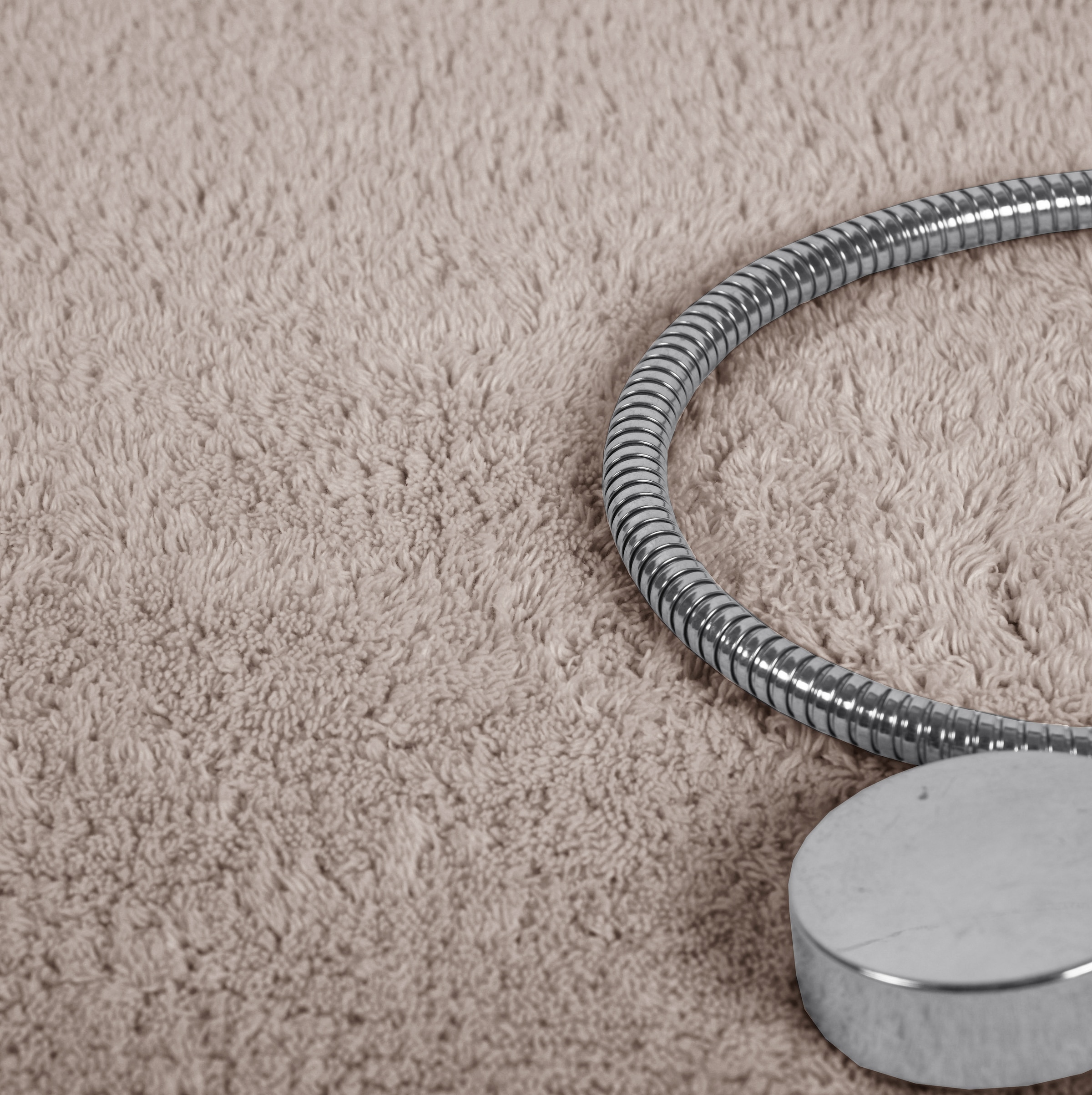 OTTO home Badematte »Kapra, Badvorleger, Badezimmer Teppich« Höhe 14 mm beidseitig nutzbar | fußbodenheizungsgeeignet | strapazierfähig mit Bordüre, Badteppich, Badematte, Baumwolle