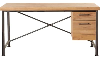 Jahnke Schreibtisch »CRAFT«, Schreibtisch im Industrie-Design, wechselseitig montierbar kaufen
