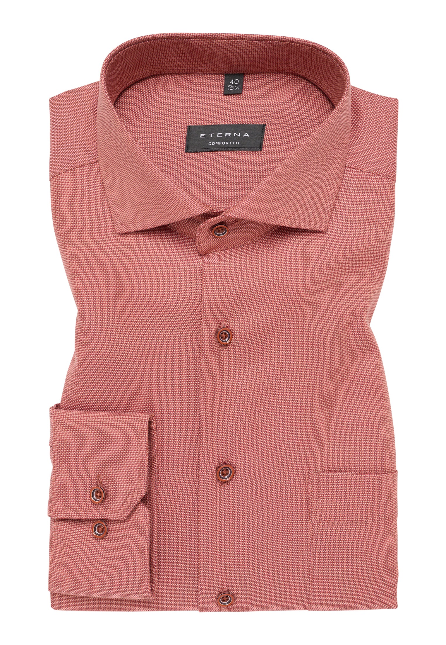 Eterna Langarmhemd »COMFORT FIT« NON IRON (bügelfrei)