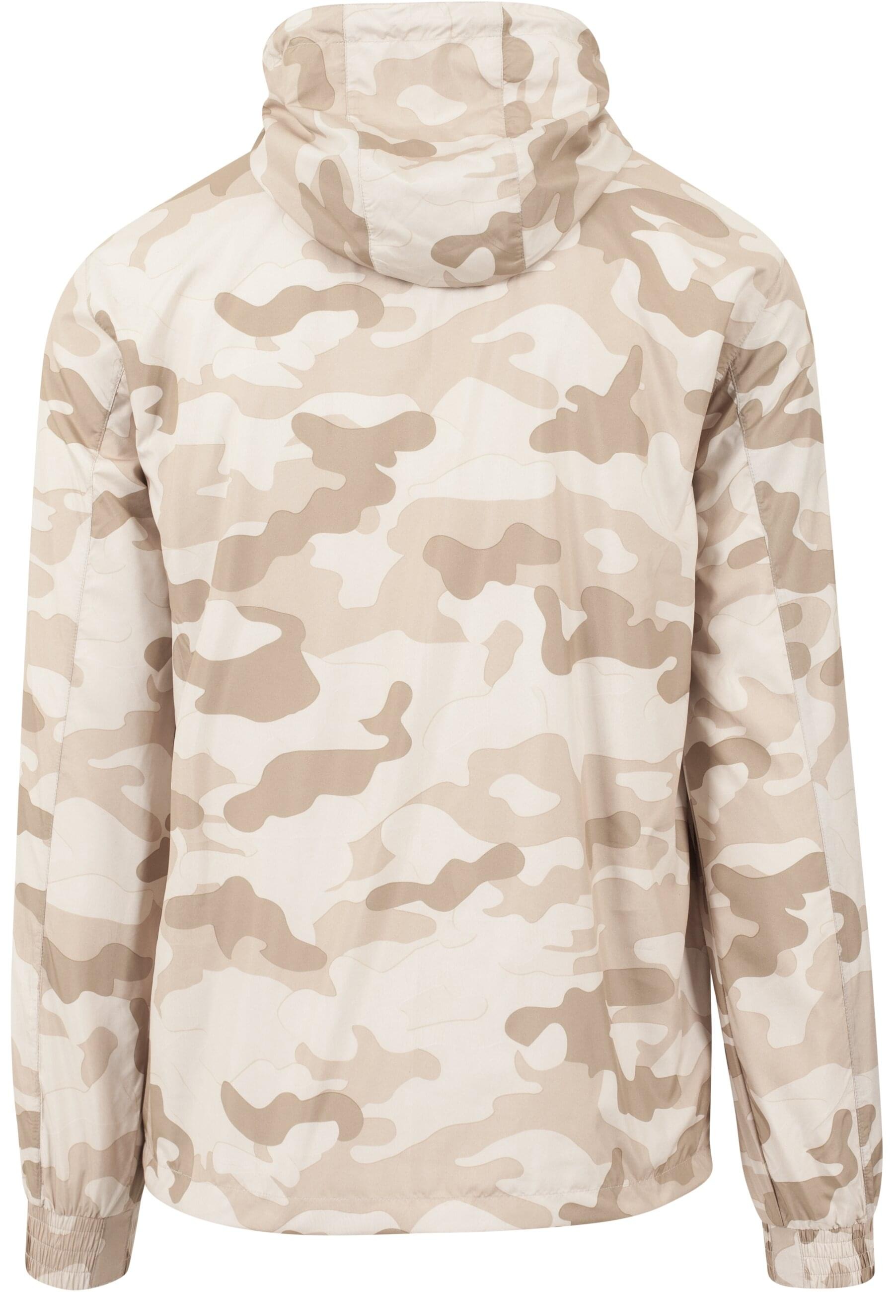 URBAN CLASSICS Anorak »Urban Classics Herren Camo Pull Over Windbreaker«, (1 St.), mit Kapuze