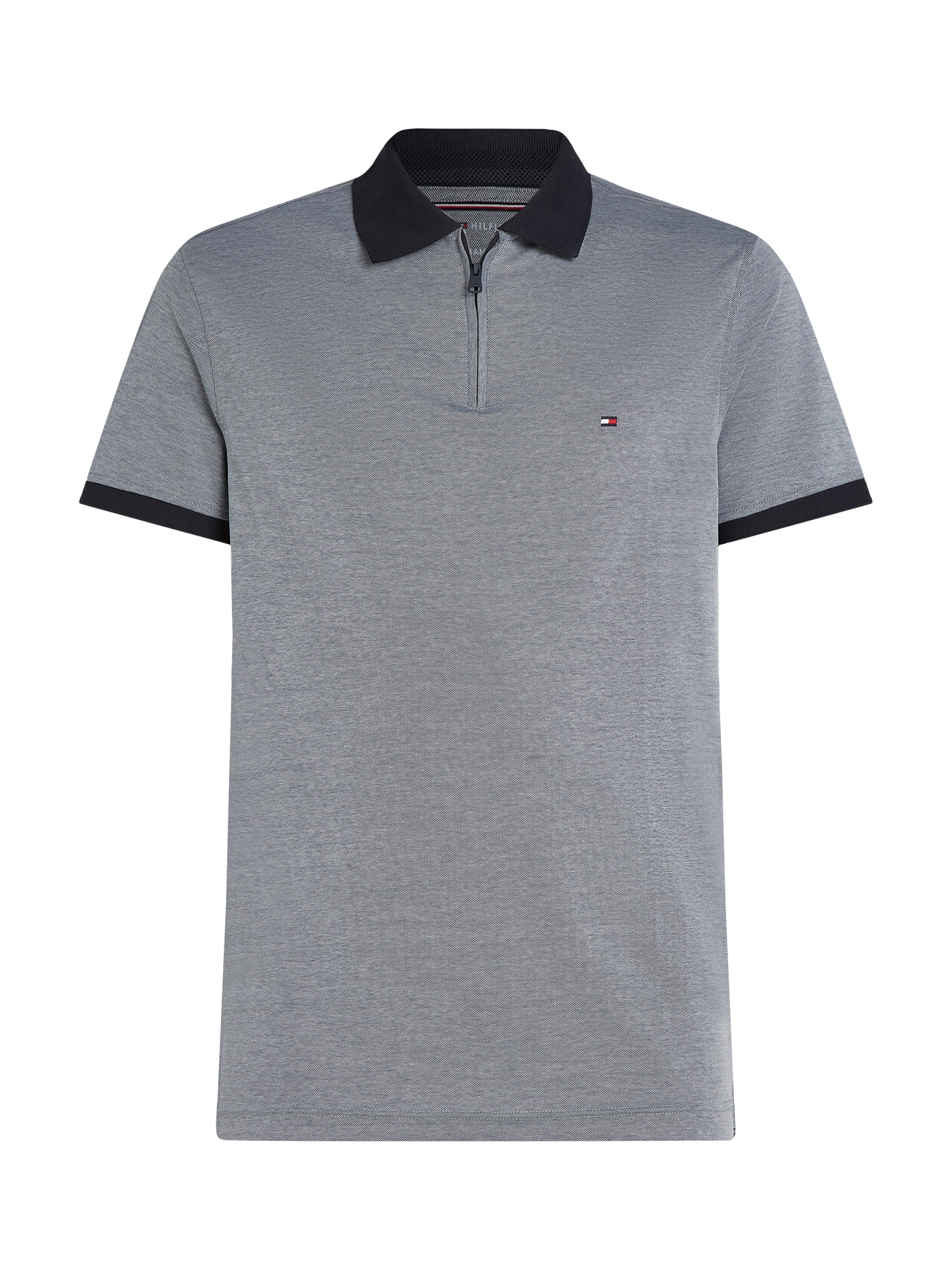 Tommy Hilfiger Poloshirt »PERFORMANCE OXFORD ZIP REG POLO«