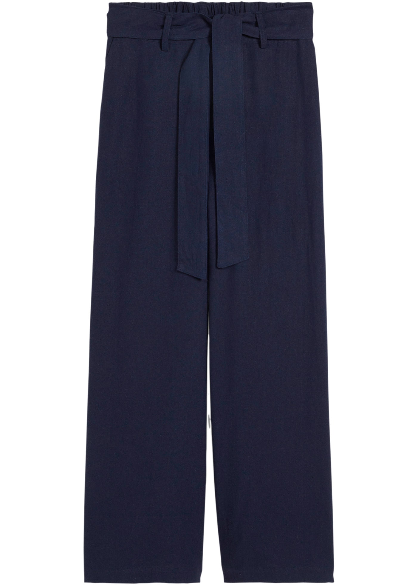 bonprix Culotte »Culotte aus luftigem Leinen-Mix«  aus Leinen-Mix, mit Bindeband, Loose Fit, knöchelfrei