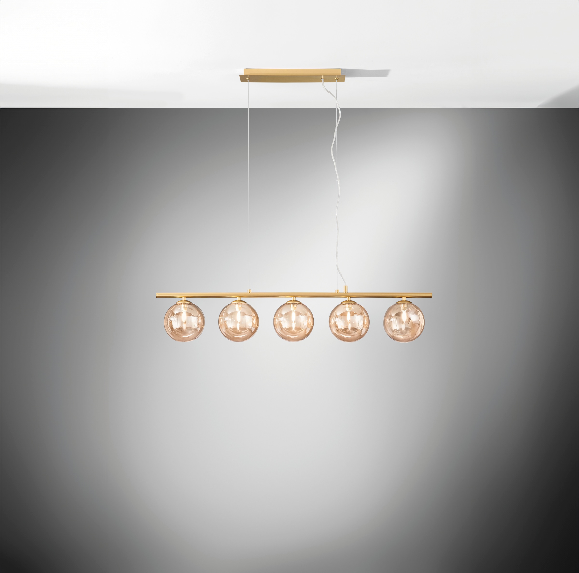 ECO-LIGHT Pendelleuchte »Pendelleuchte NEPTUN, 5xG9 28W«, 5 flammig, Leuchtmittel G9 | Leuchtmittel wechselbar