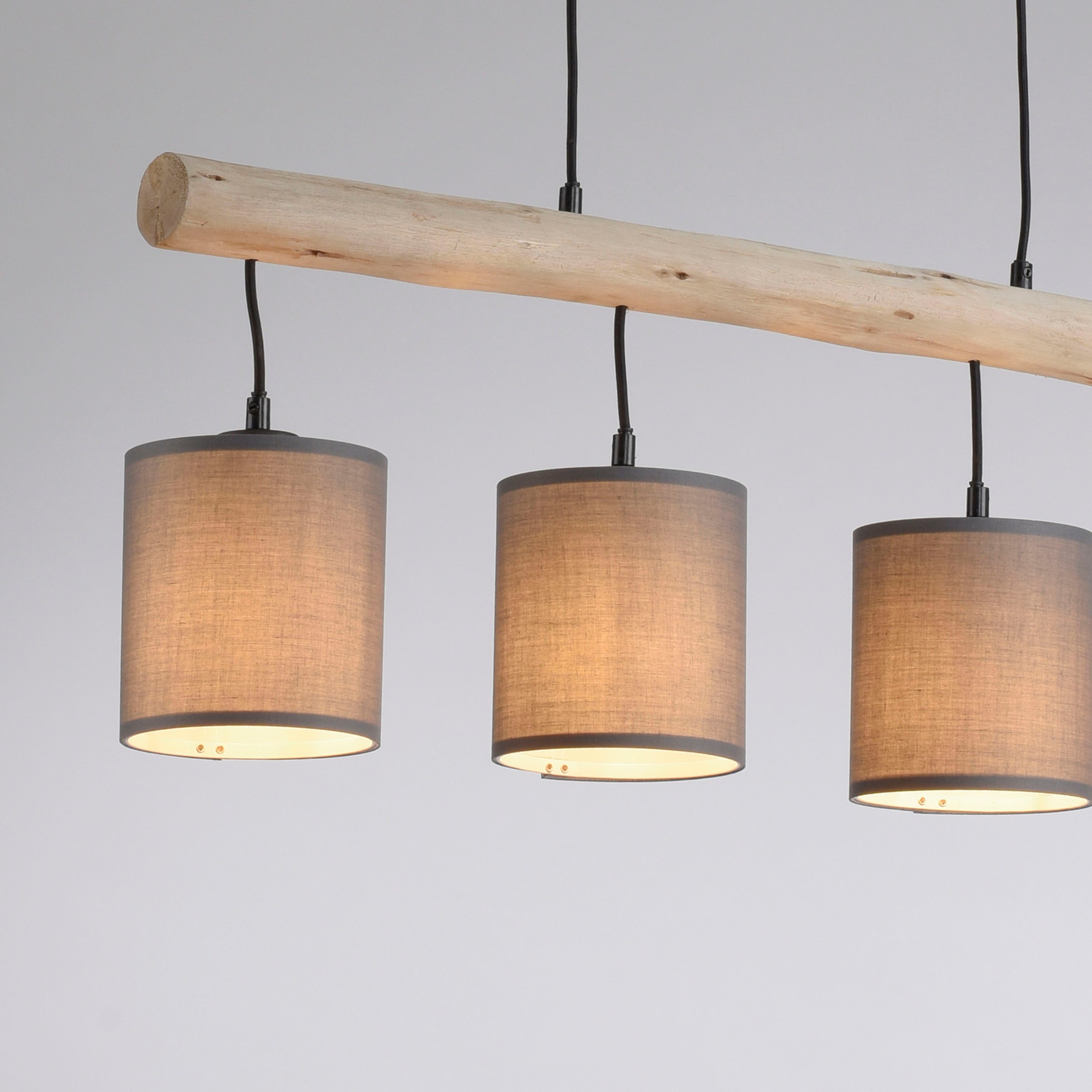 JUST LIGHT Pendelleuchte »GREEN TRIB«, 4 flammig, Leuchtmittel E27 | ohne Leuchtmittel