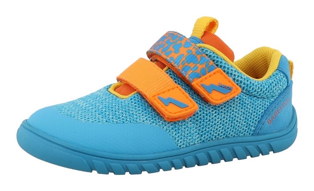 Lurchi Barfußschuh "Benny Barefoot", Halbschuh, Klettschuh, Größenschablone zum Download