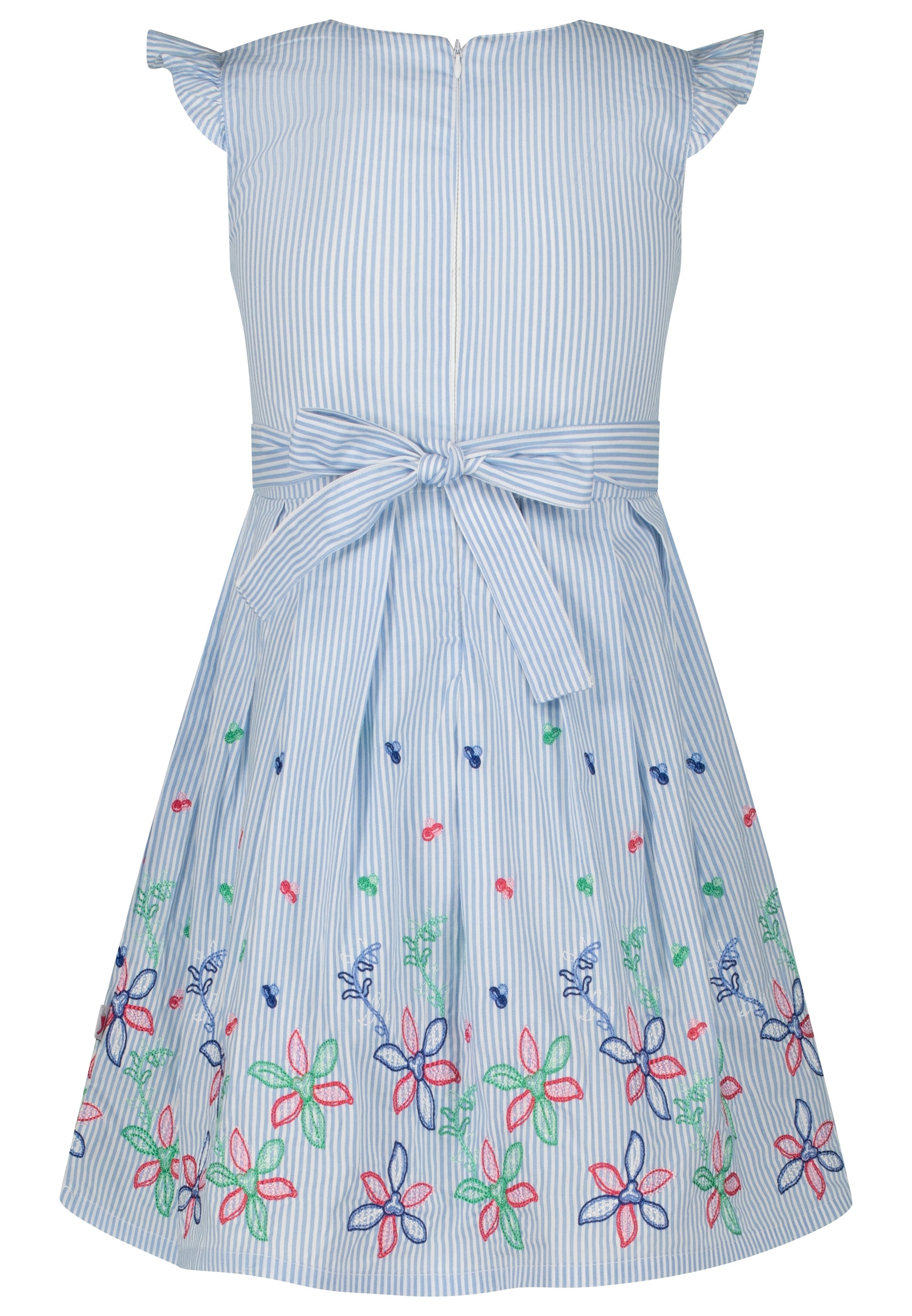 SALT AND PEPPER Jerseykleid »Gewebt«, mit Blumen-Stickerei