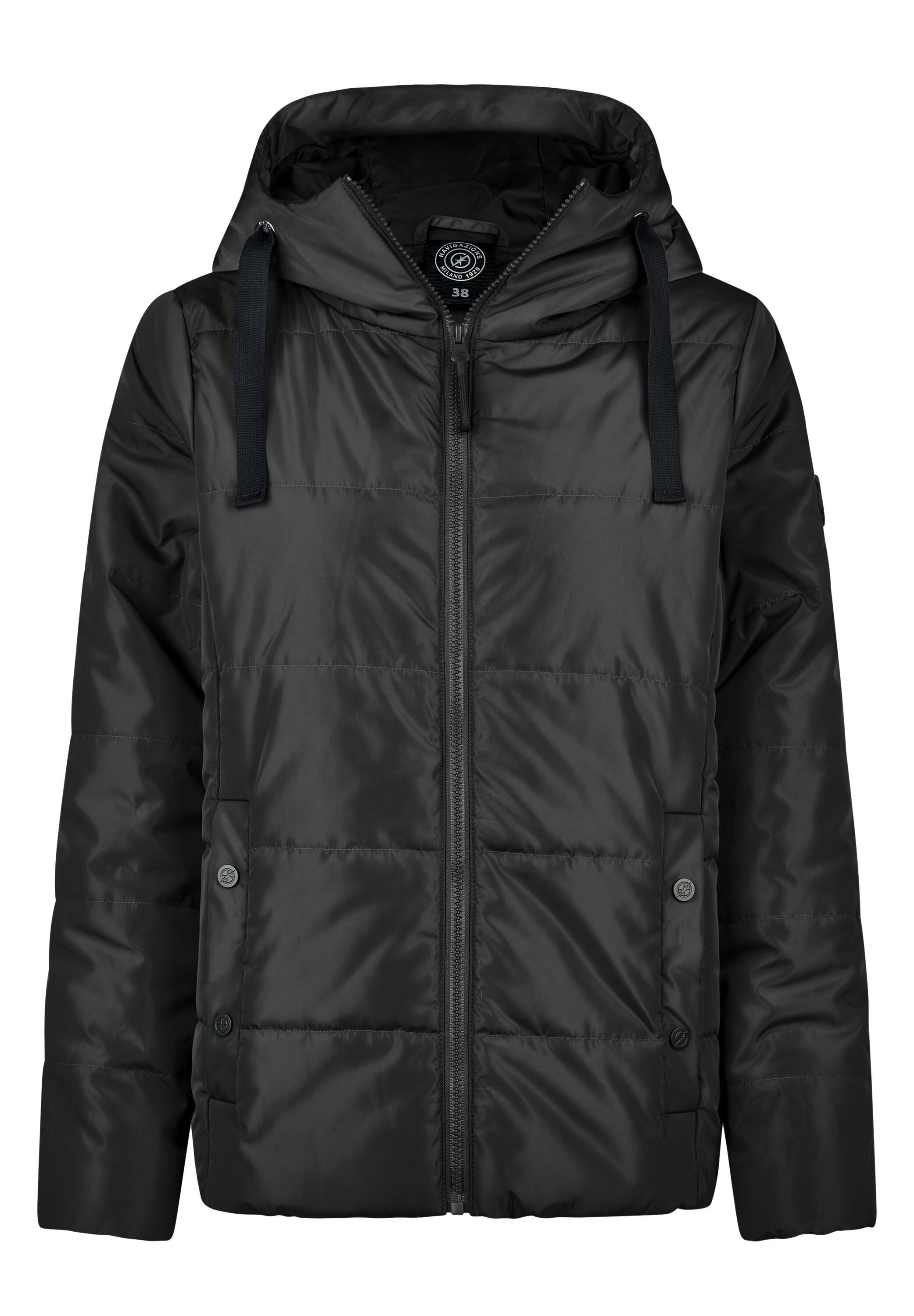 NAVIGAZIONE Steppjacke »NAVIGAZIONE Jacke« mit Kapuze mit verstellbarer Kapuze