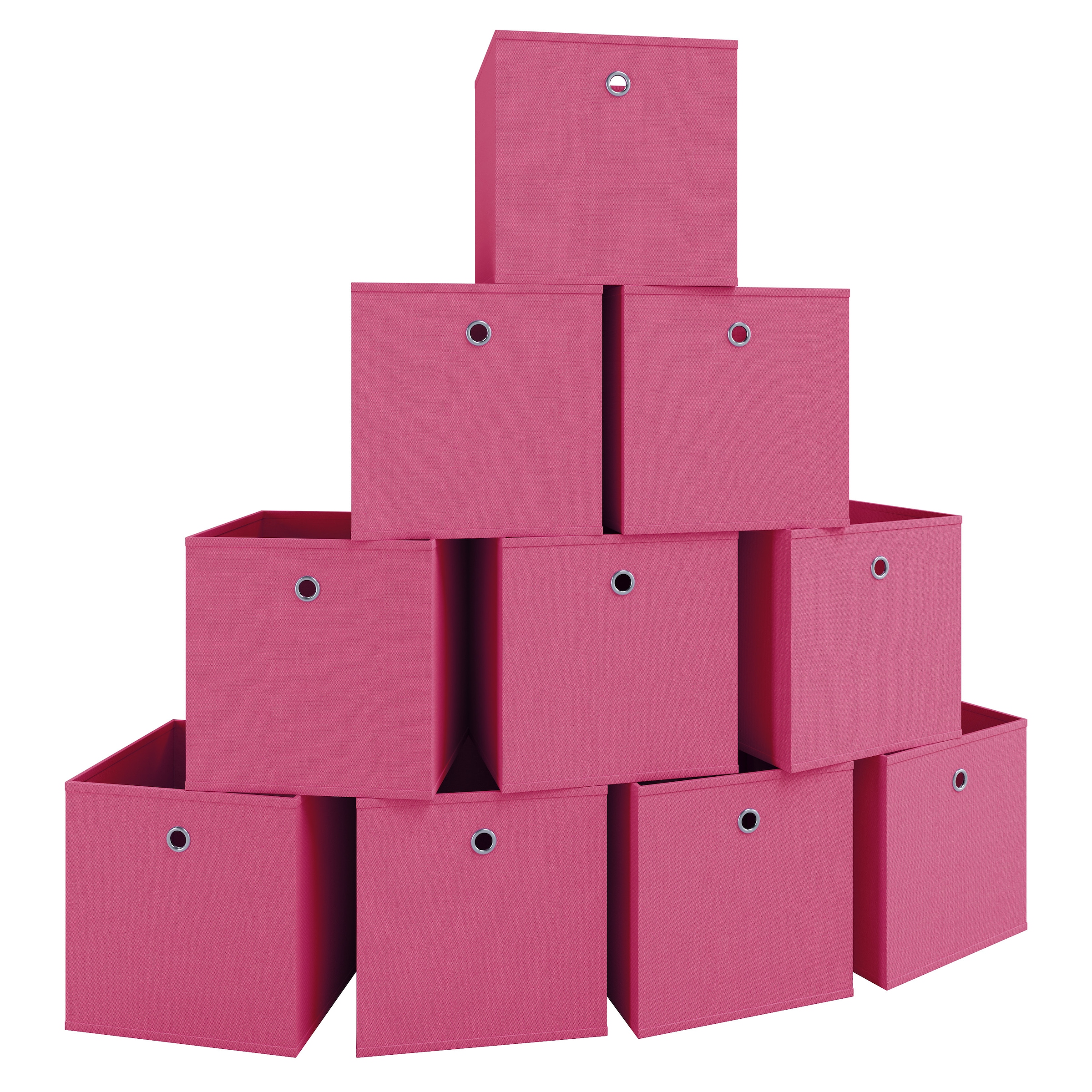 VCM Faltbox "10er Set Faltbox Klappbox Aufbewahrungsbox Boxas"