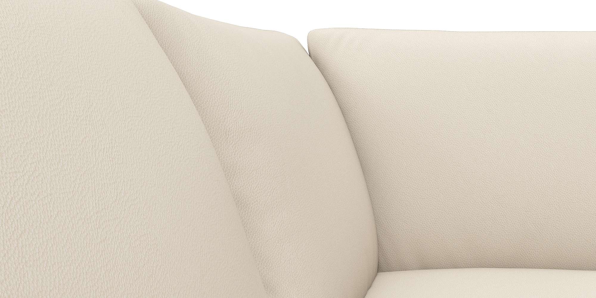FLEXLUX Ecksofa »Fiore, super Sitzkomfort durch Kaltschaum im Sitz, L-Form«, schmale Armlehnen, Füße Alu+ Eiche