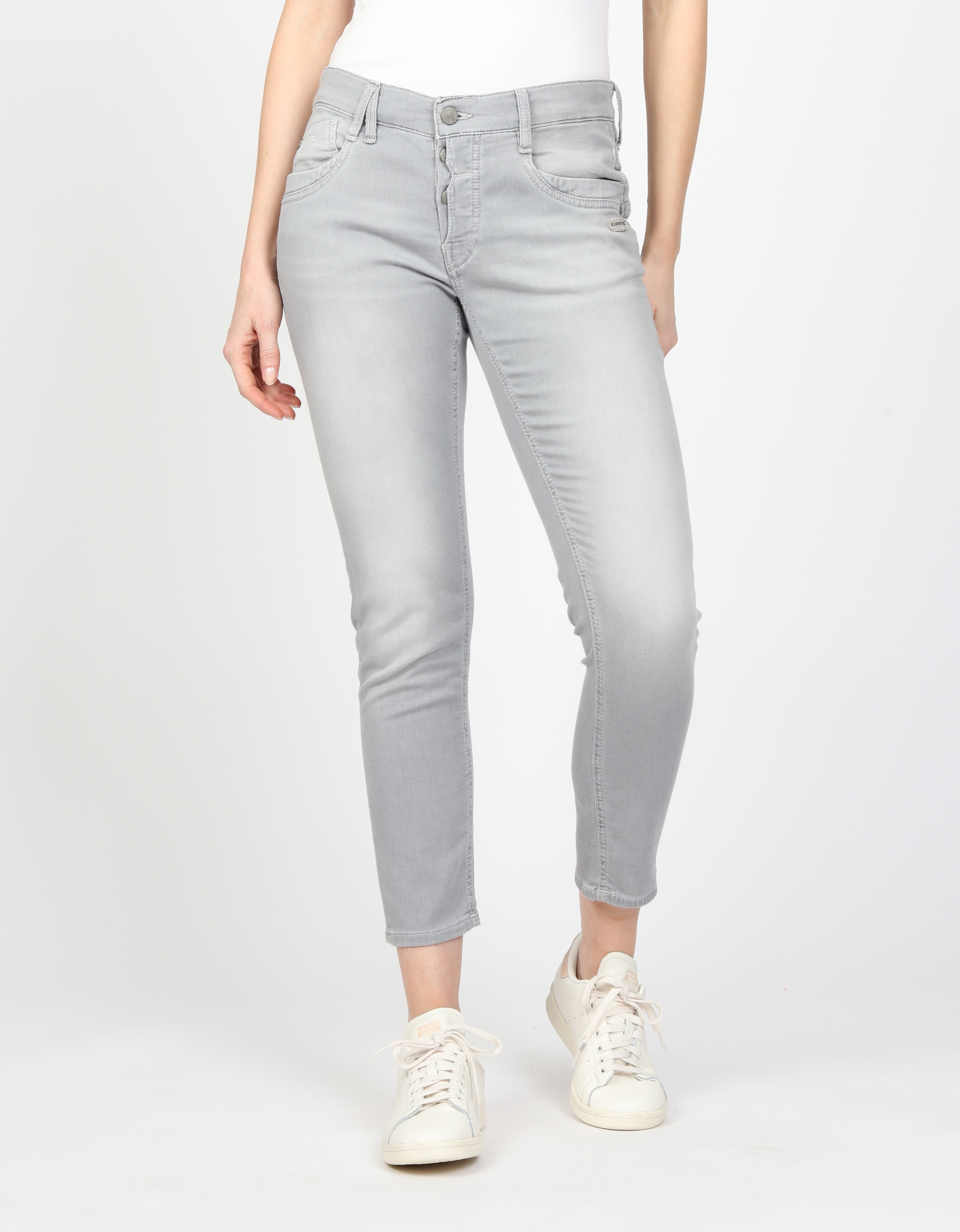 GANG 7/8-Jeans »94GERDA CROPPED«, mit tiefsitzenden Gesäßtaschen