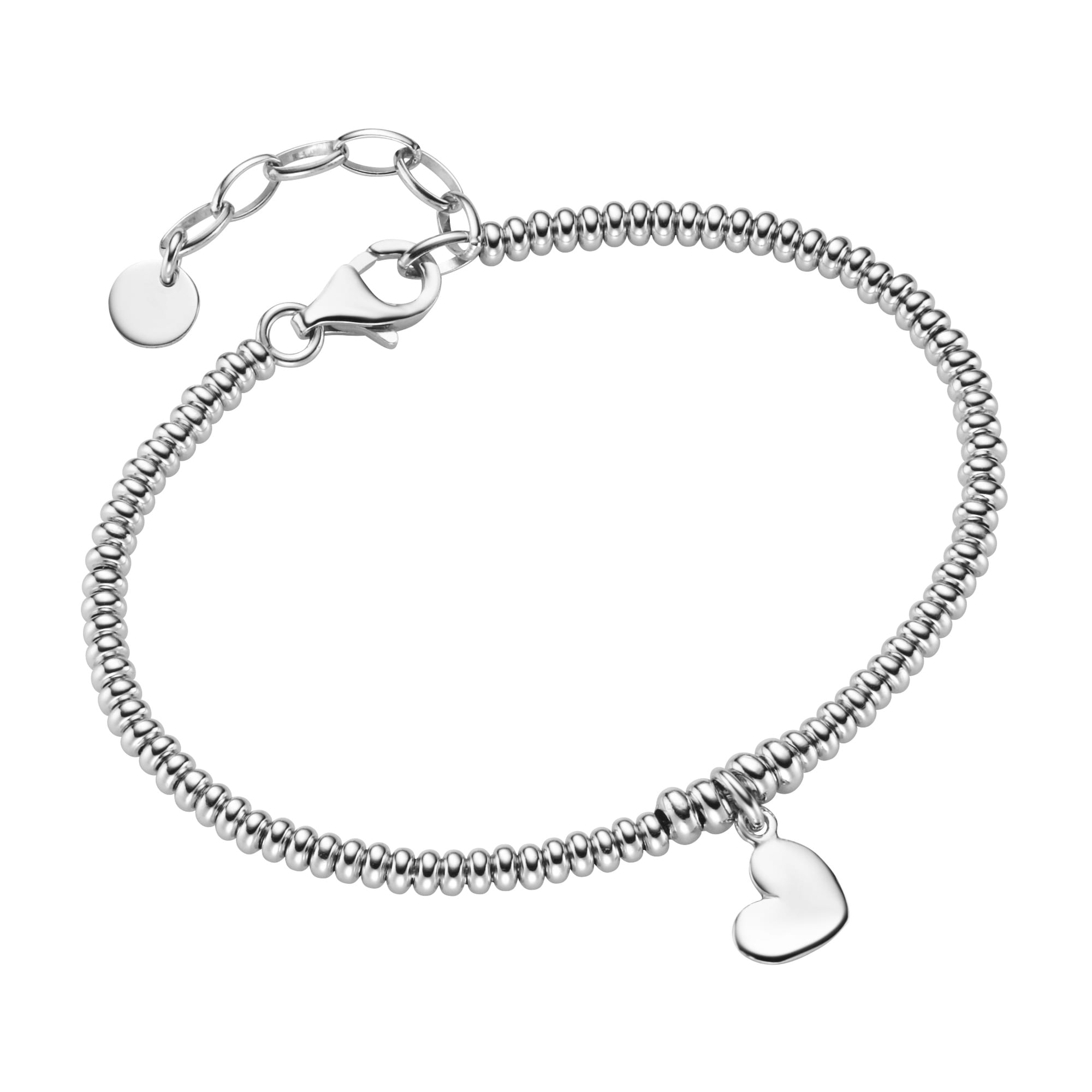 Smart Jewel Armband »Herz-Anhänger, Silber 925« | BAUR