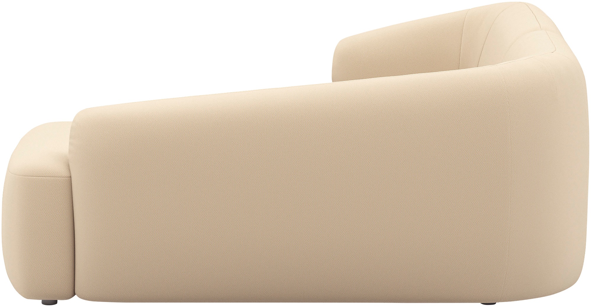 INOSIGN Ecksofa »Nergal, Einzelsofa oder L-Form«, Modernes Design, schlichte Optik, stilvoller Blickfang im Wohnzimmer