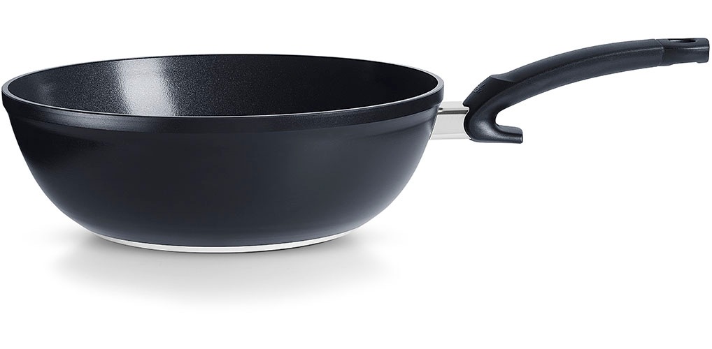 Fissler Wok "Ceratal Orbit Black" Aluminium 1 Stk. tlg. gesünderes Kochen m günstig online kaufen