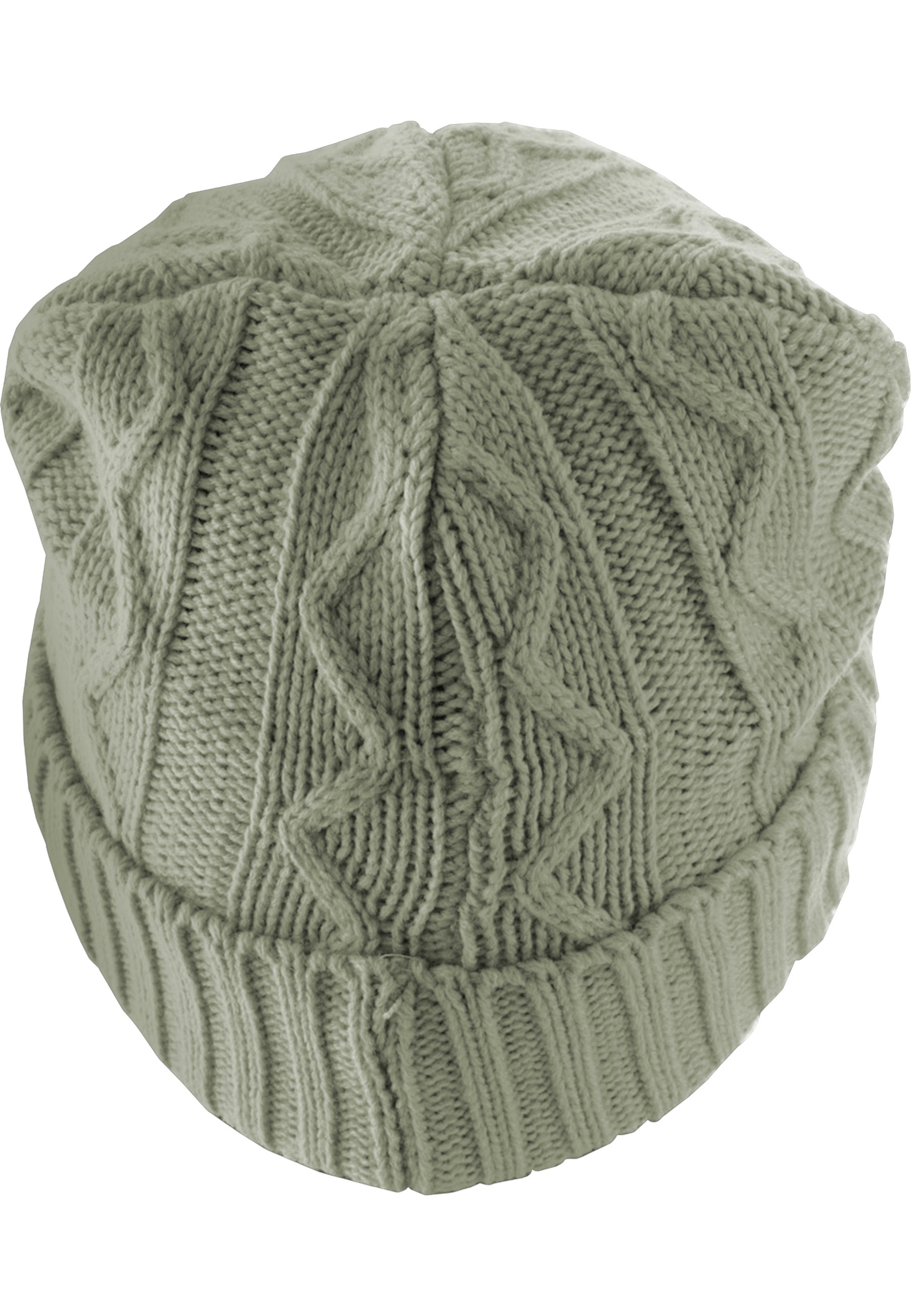 MSTRDS Beanie "MSTRDS Unisex Beanie Cable Flap" 1 Stk. günstig online kaufen